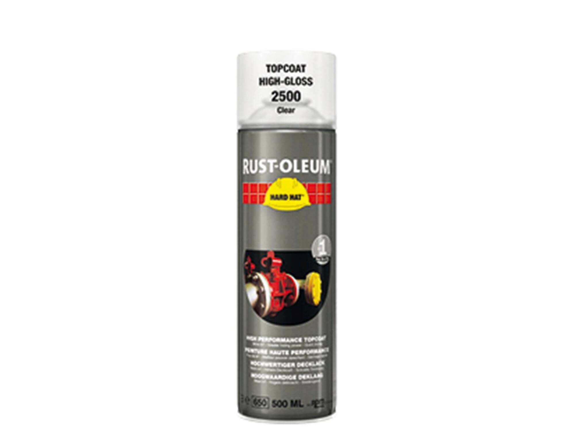 RUSTOLEUM Spray lak transparant HARD HAT 500 ML