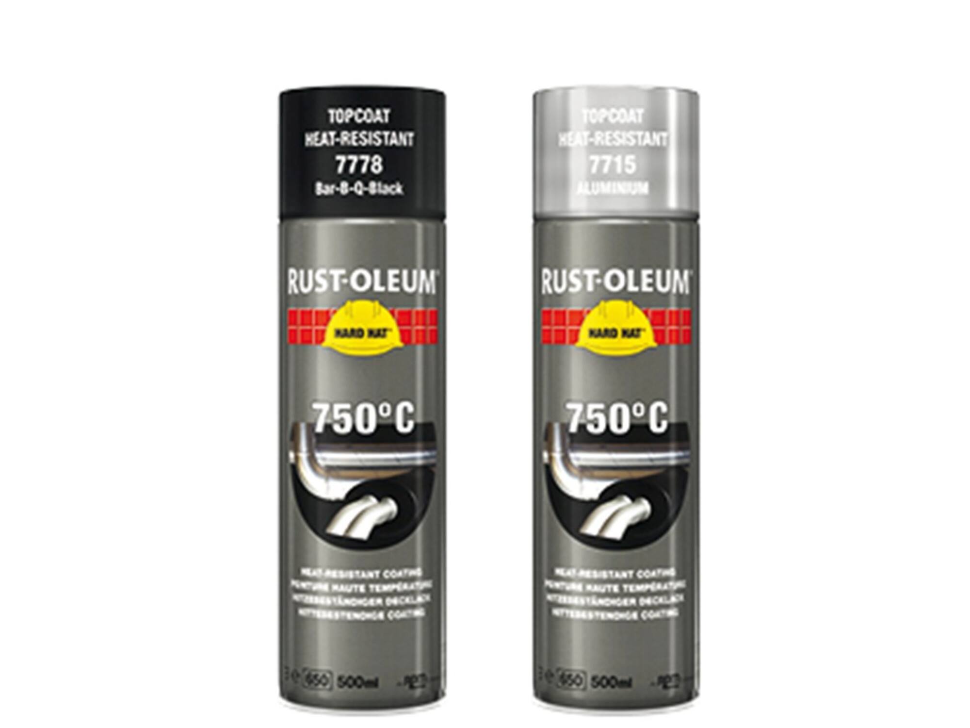Rustoleum Coating hittebestendig aluminium 500 ML