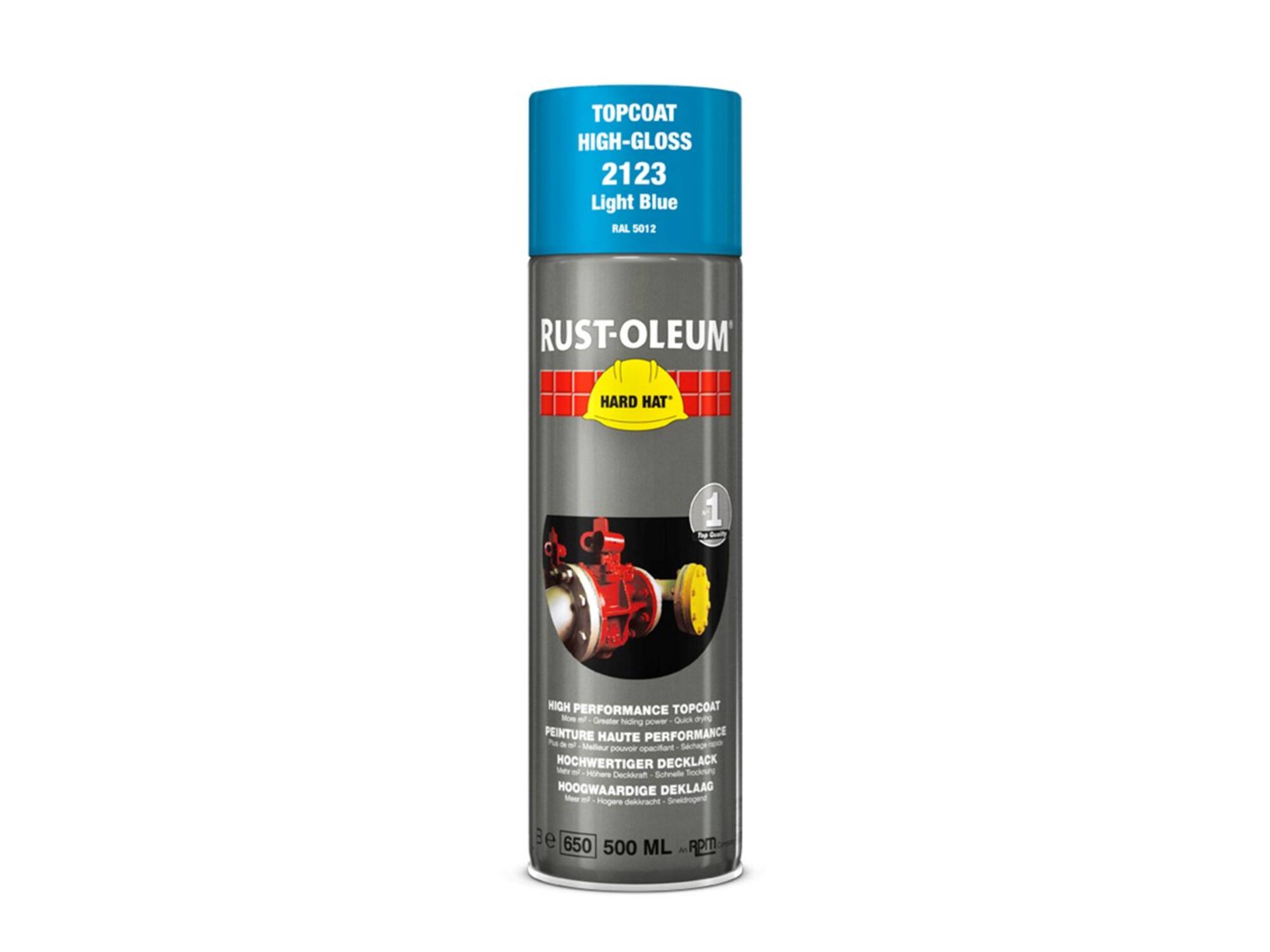 Rustoleum Spray lak lichtblauw RAL 5012 500 ML