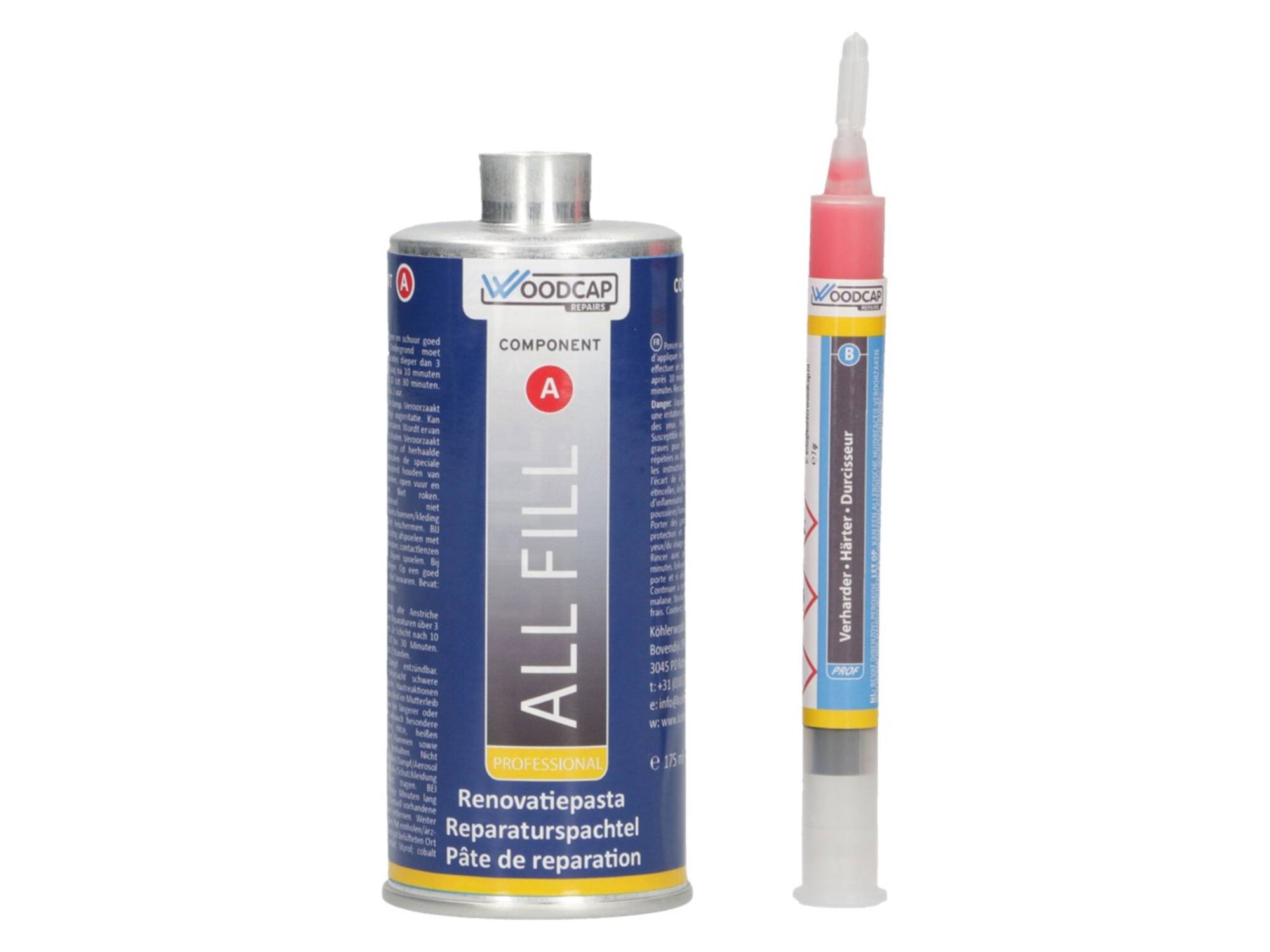 WOODCAP All-Fill met harder beige