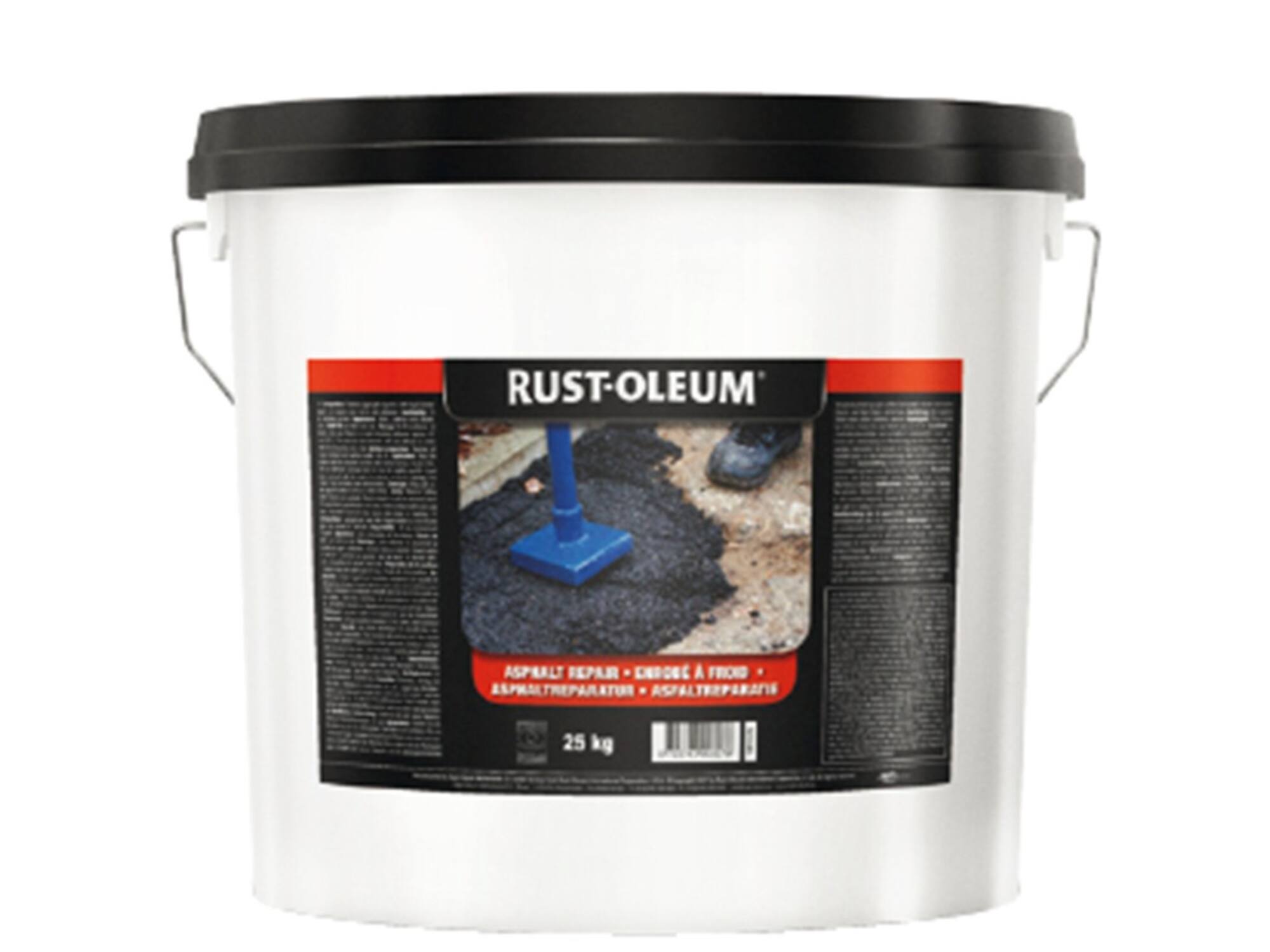 Rust-Oleum Asfaltreparatie ZWART 25 KG