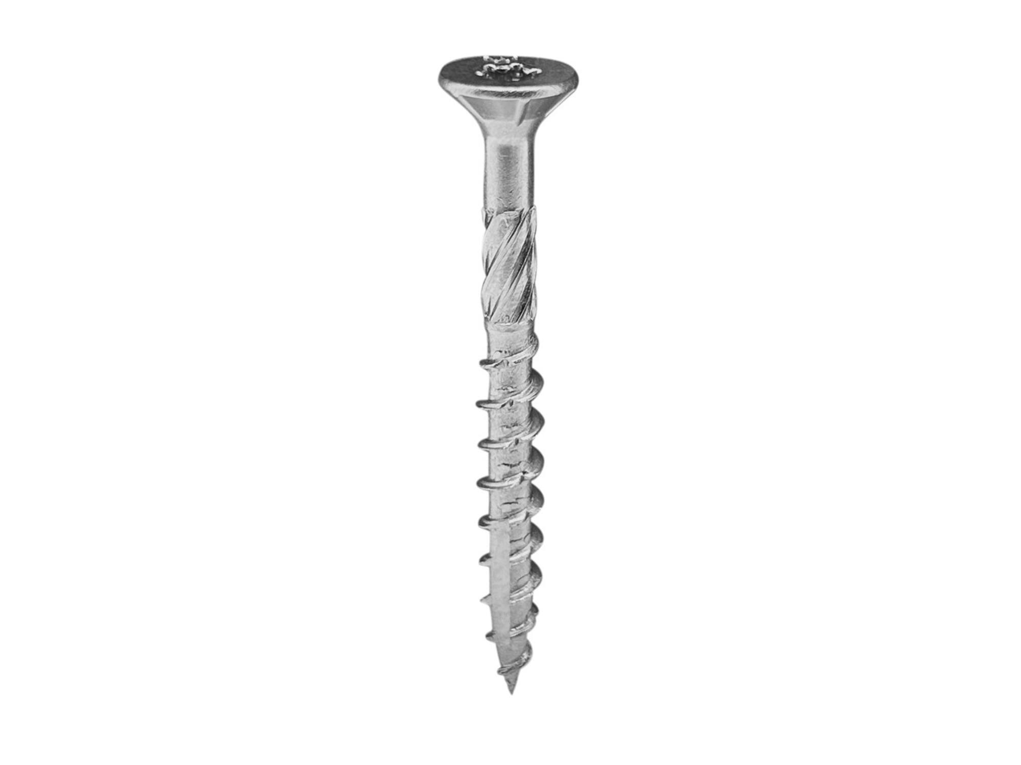 Woodies Ultimate schroef platte kop RVS 5.0X50 200st