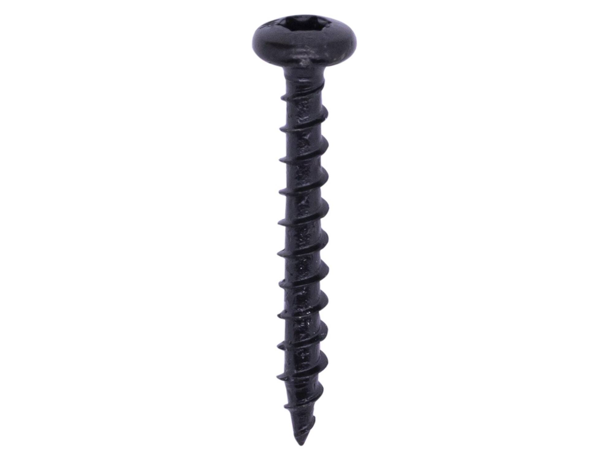 Woodies Ultimate schroef cilinderkop shield zwart 5.0X30 200St