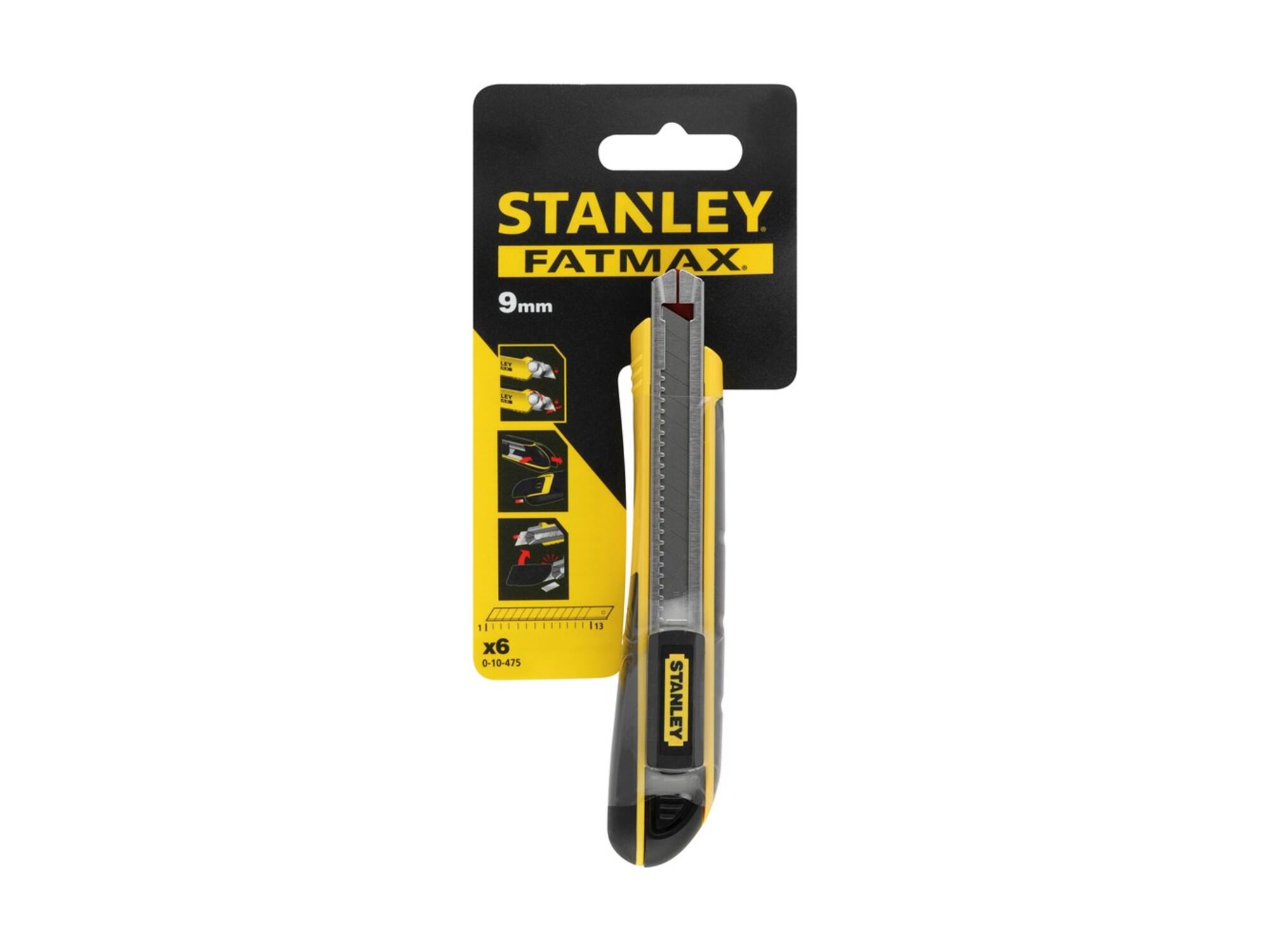 STANLEY Afbreekmes FATMAX 9 MM