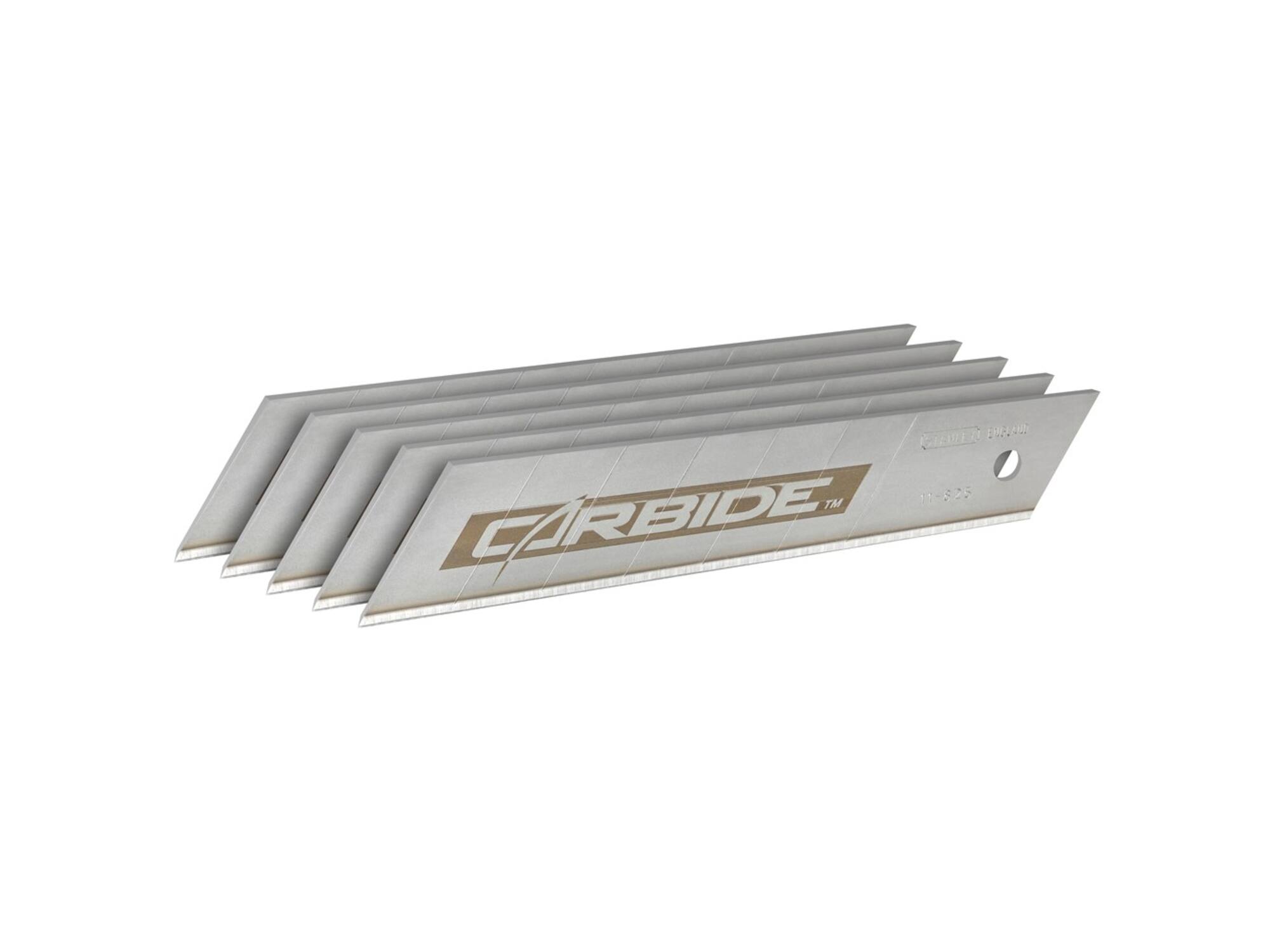 STANLEY Afbreekmes CARBIDE 5 STUKS 25 MM