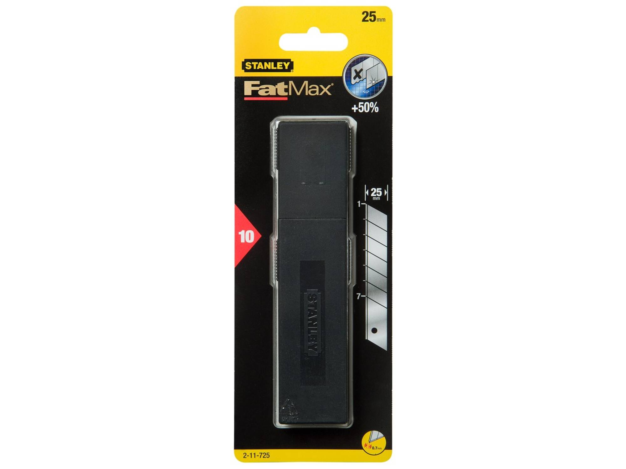 Stanley Afbreekmes reserve 10 stuks 25 MM