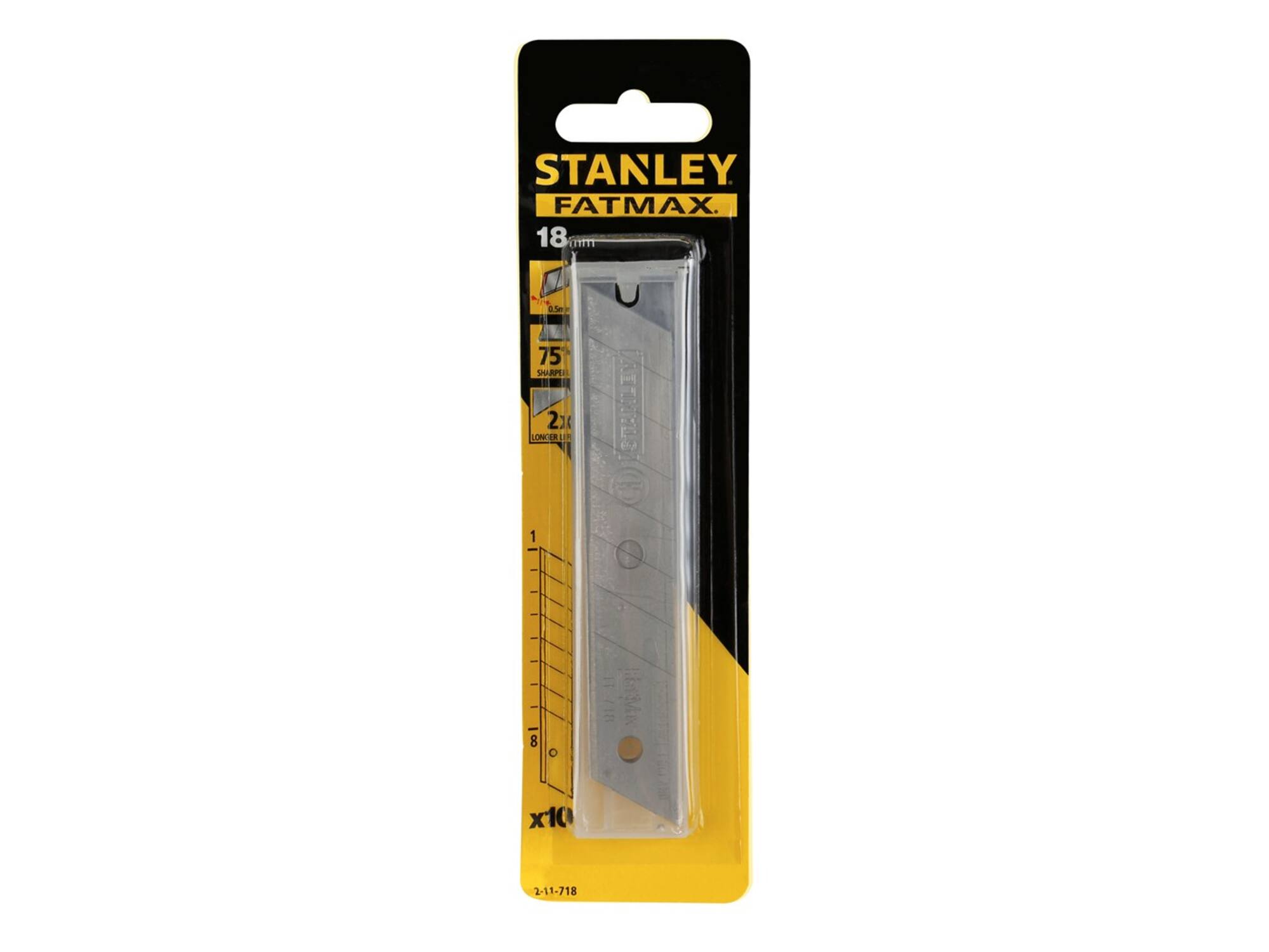 Stanley Afbreekmes reserve 10 stuks 18 MM