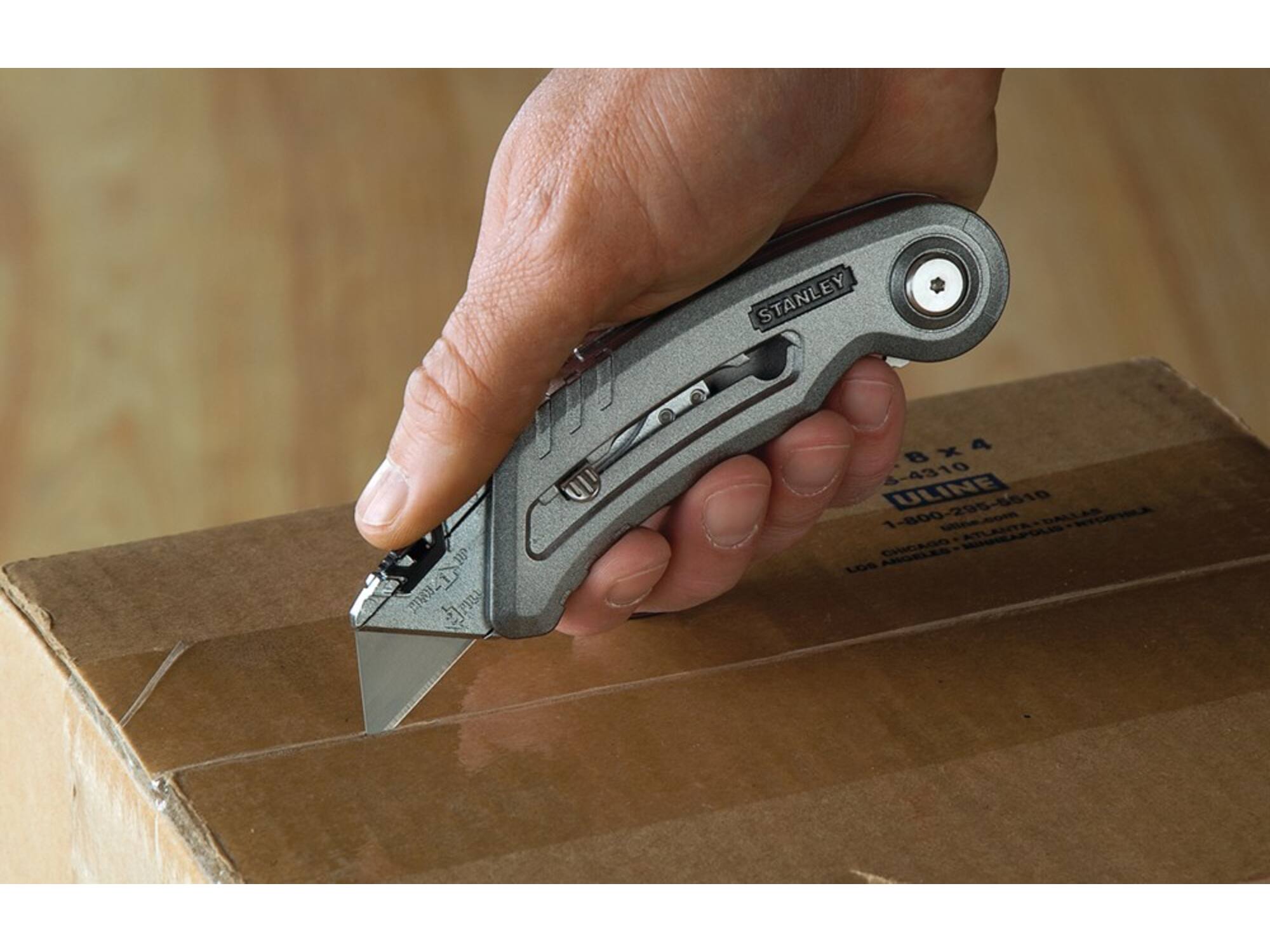 STANLEY Sportmes aluminium QUICKSLIDE 120 MM