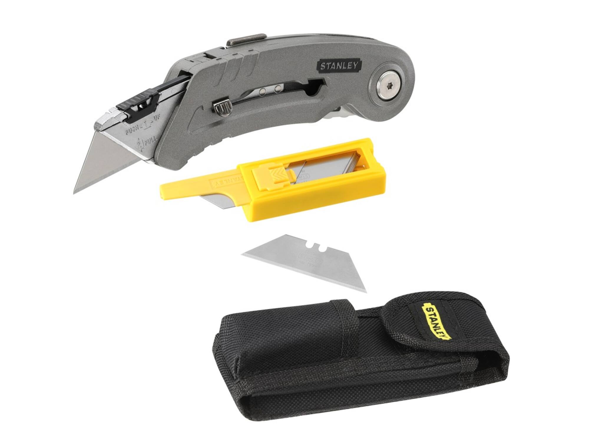 STANLEY Sportmes aluminium QUICKSLIDE 120 MM