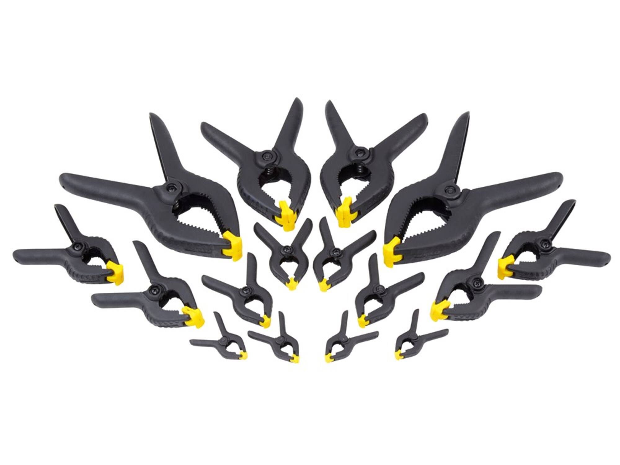 Stanley Veerklemmen assortiment 16-delig