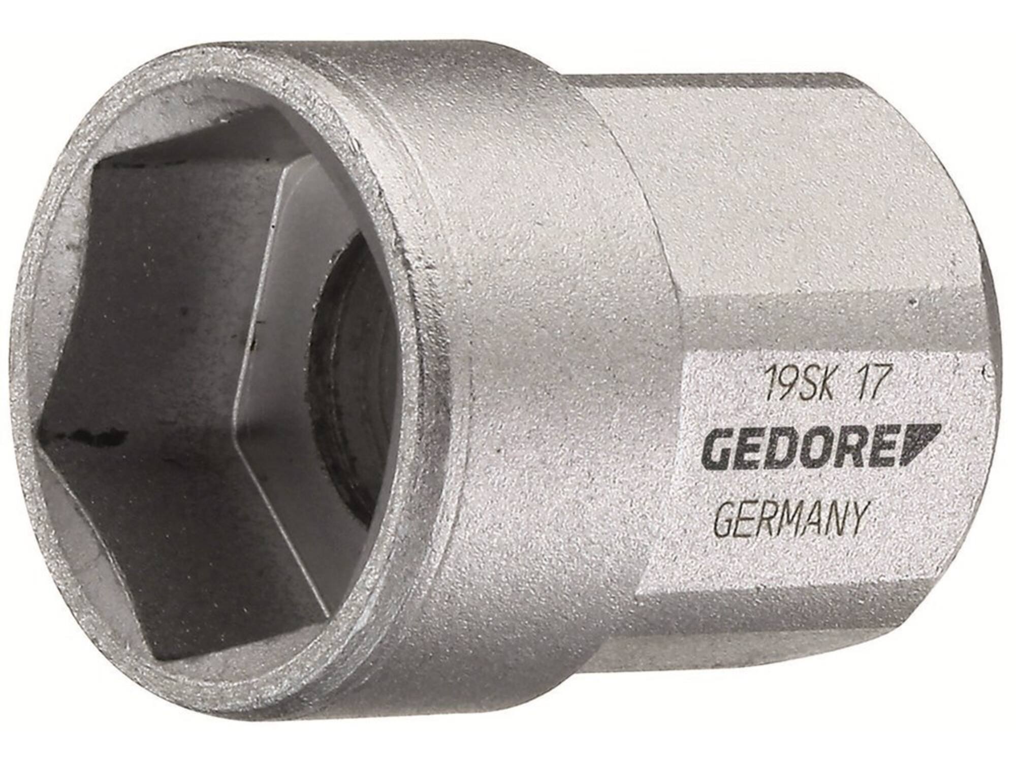 Gedore Dopsleutel 1/2 kort 19 SK 17 17 MM