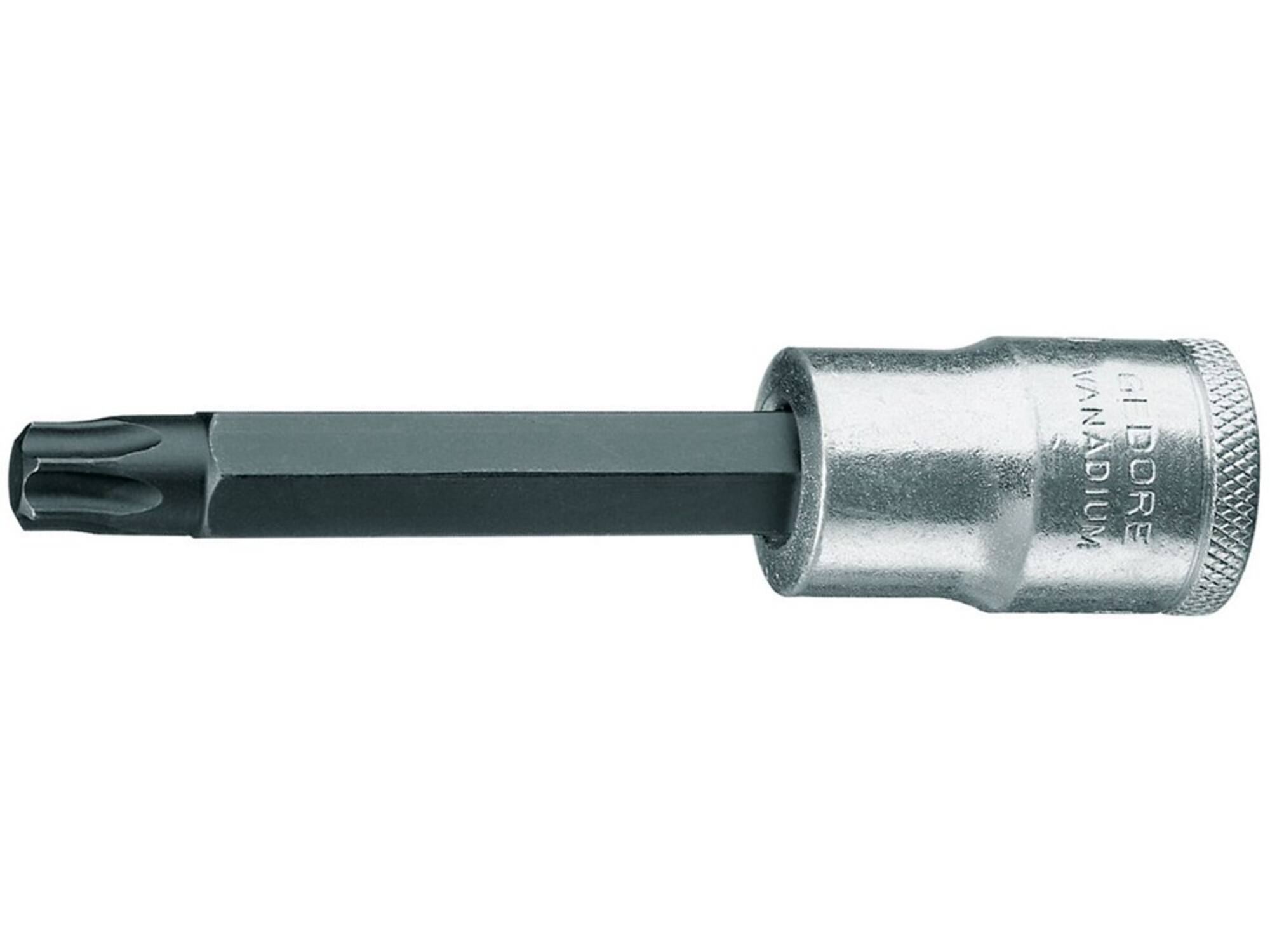 GEDORE Dopsleutel-schroevendraaier 1/2 torx lan ITX 19 L T30-100 T30