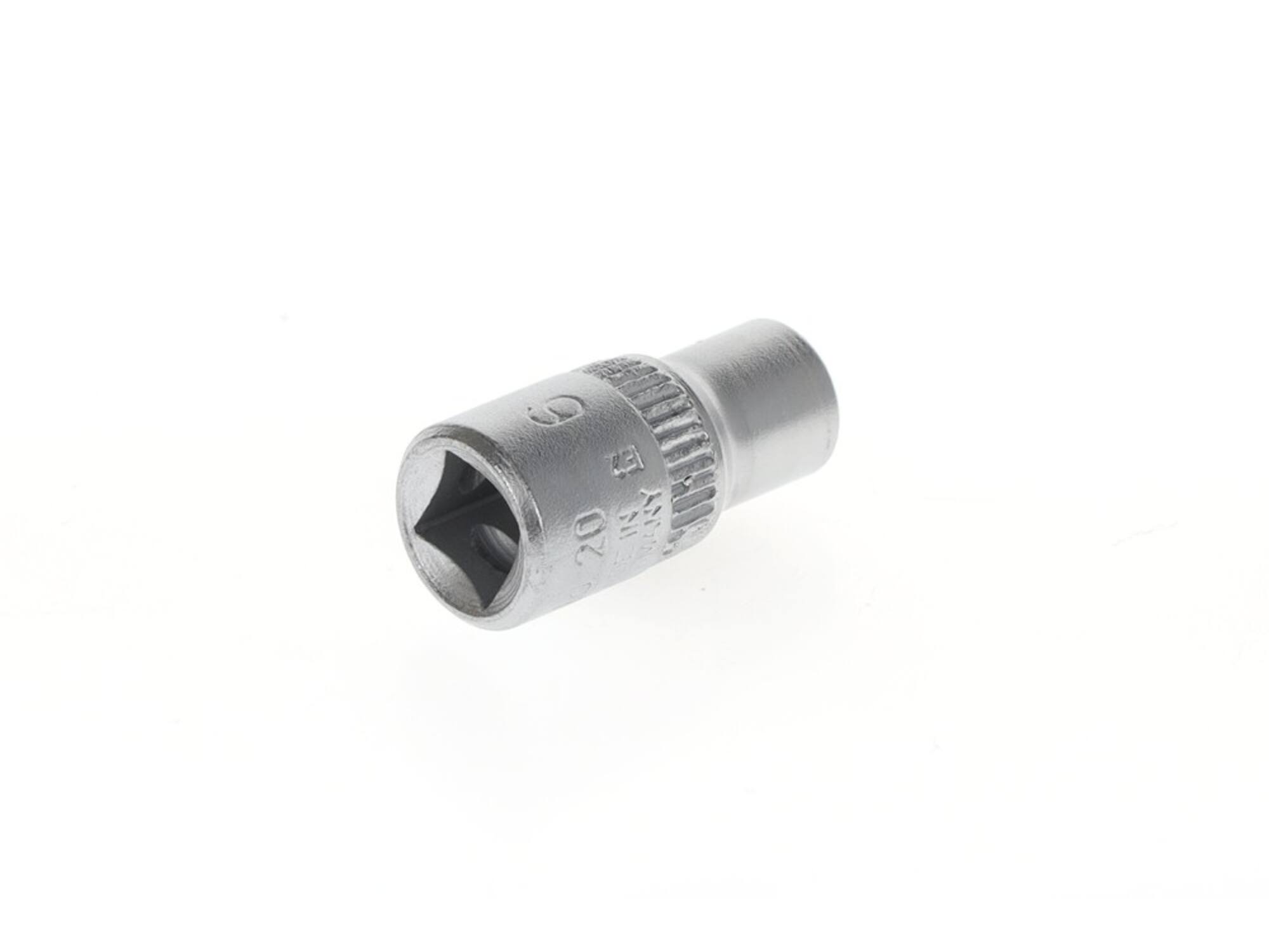 Gedore Dopsleutel 1/4 6 kant 20 6 6 MM