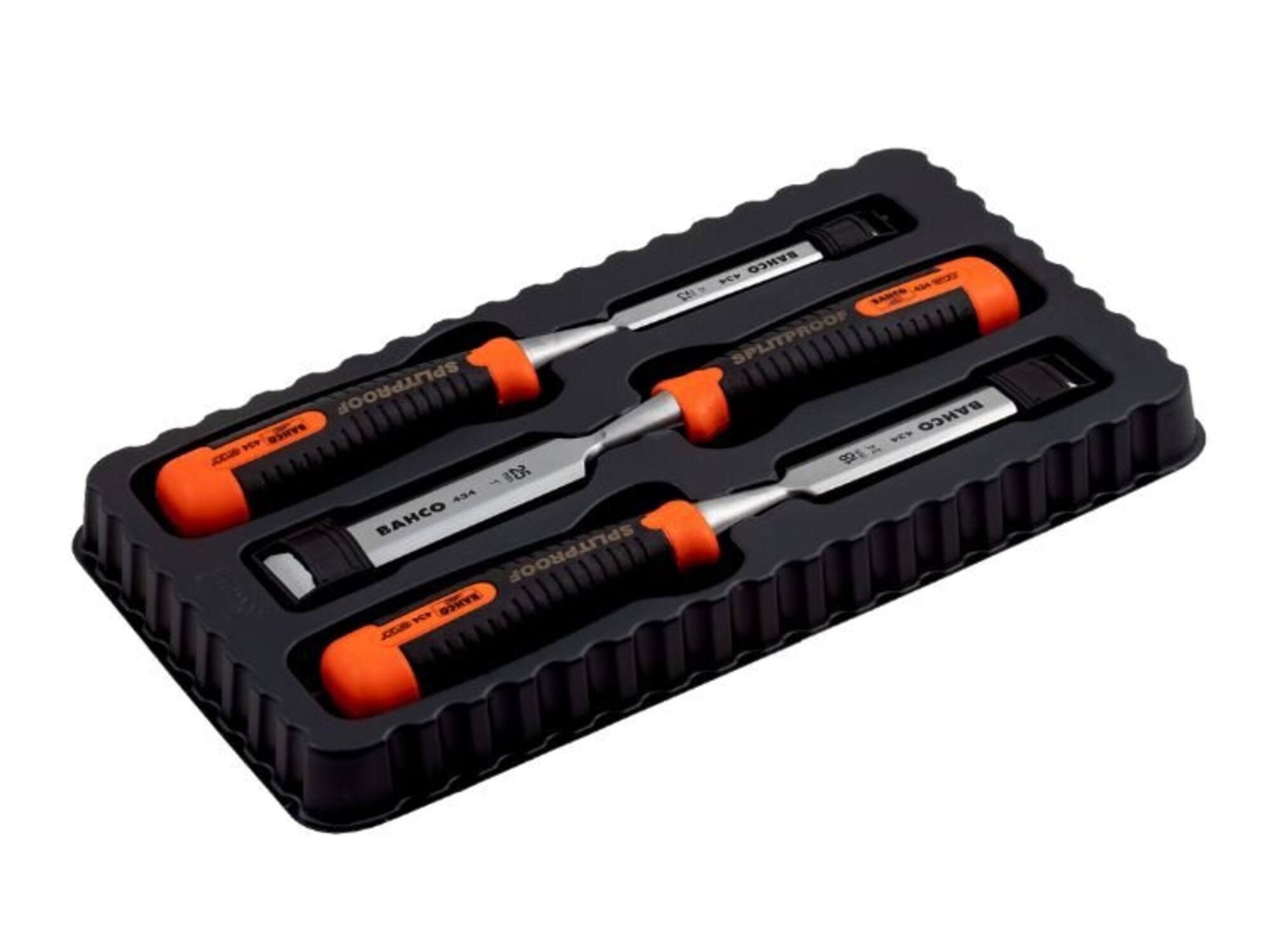 BAHCO Steekbeitelset splitproof 434-S3-EUR 3 DELIG