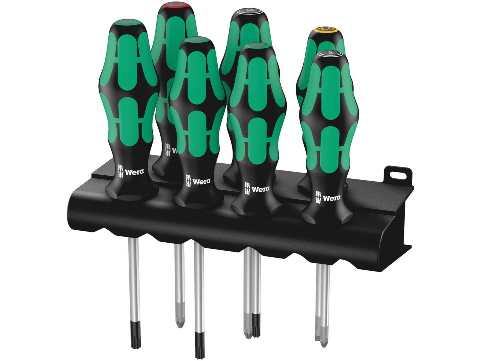 WERA Schroevendraaierset 335/350/367/7 RACK 7-delig