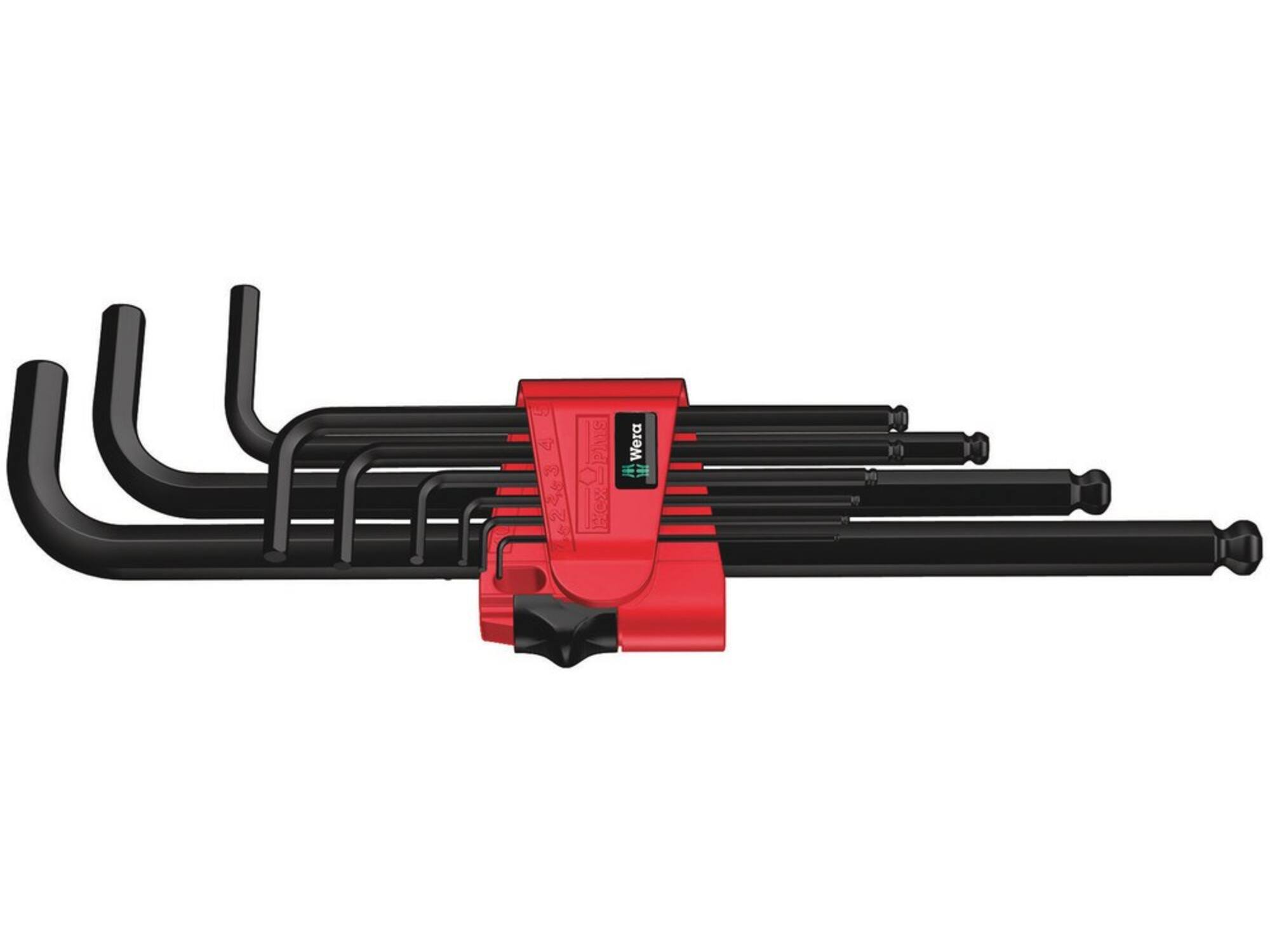 WERA Stiftsleutelset metrisch 950/9 HEX-PLUS 6 9-DELIG