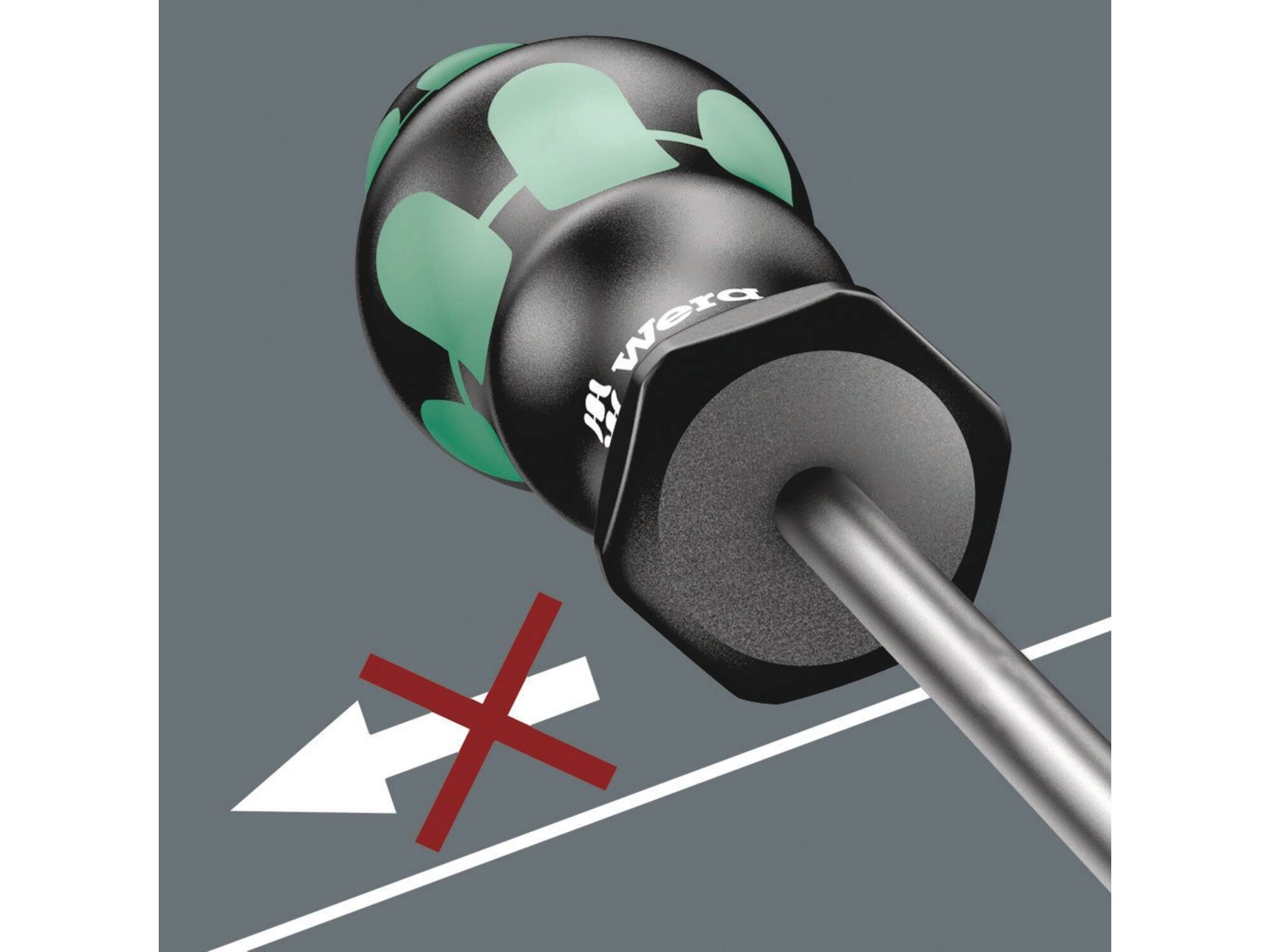 WERA Schroevendraaier met boring torx 367 BO TX10