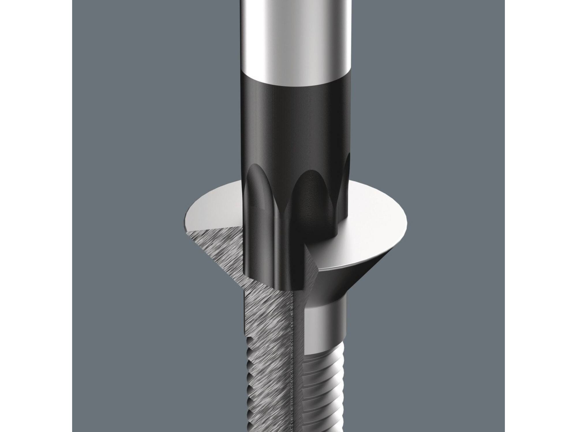 WERA Schroevendraaier met boring torx 367 BO TX20
