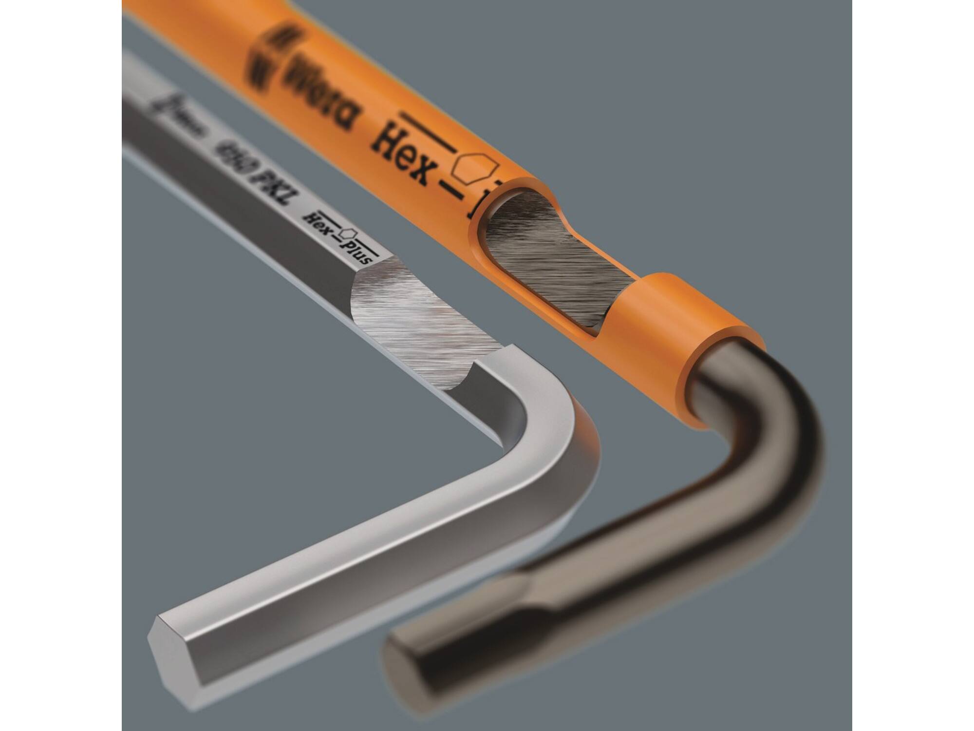 Wera Stiftsleutelset 950/9 HEXPLUS MULTICOLOUR 1 9-delig