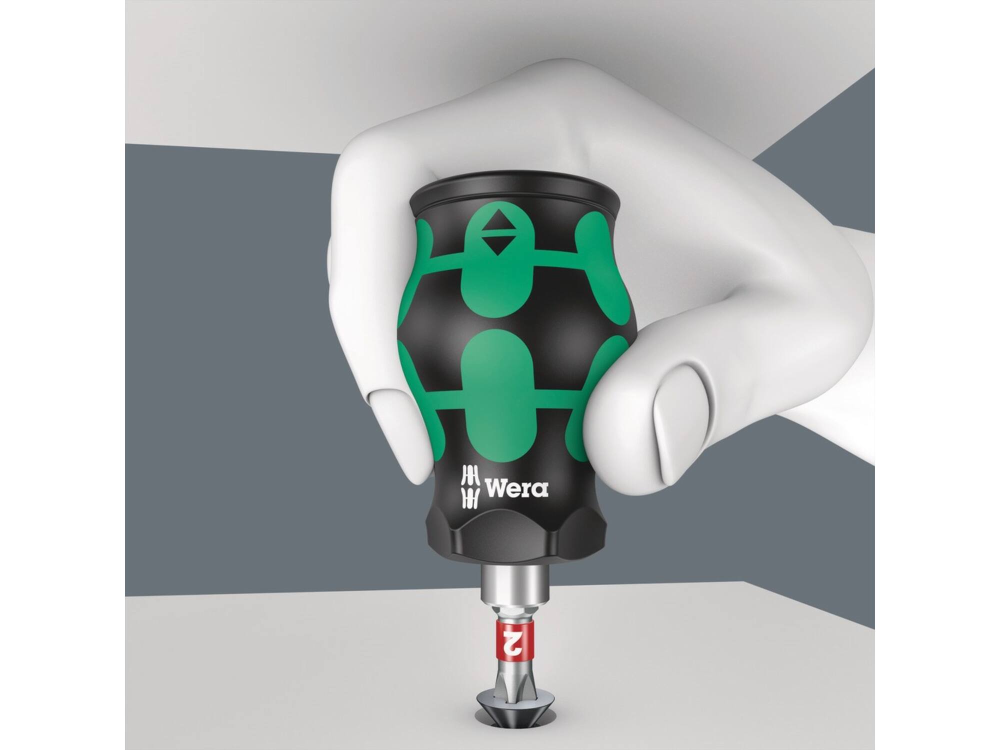 WERA Bitschroevendraaier met houder Stubby 6-DELIG