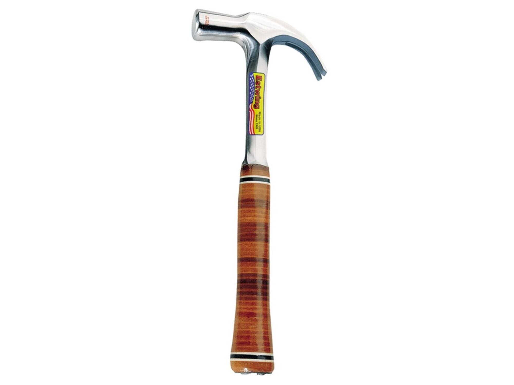 Estwing Klauwhamer met lederen handvat 675GR