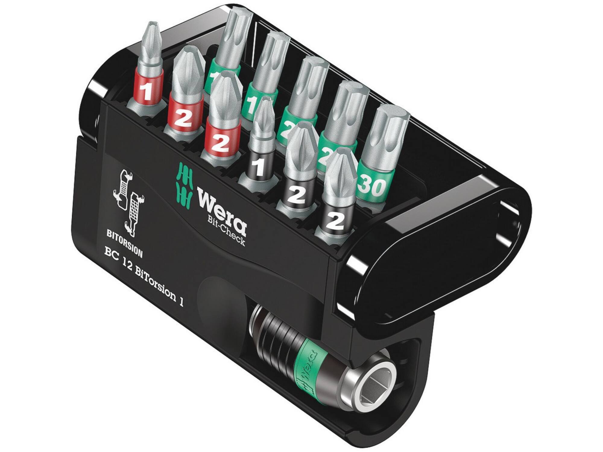 WERA Bitset BC 12 BITORSION 1 12-DELIG
