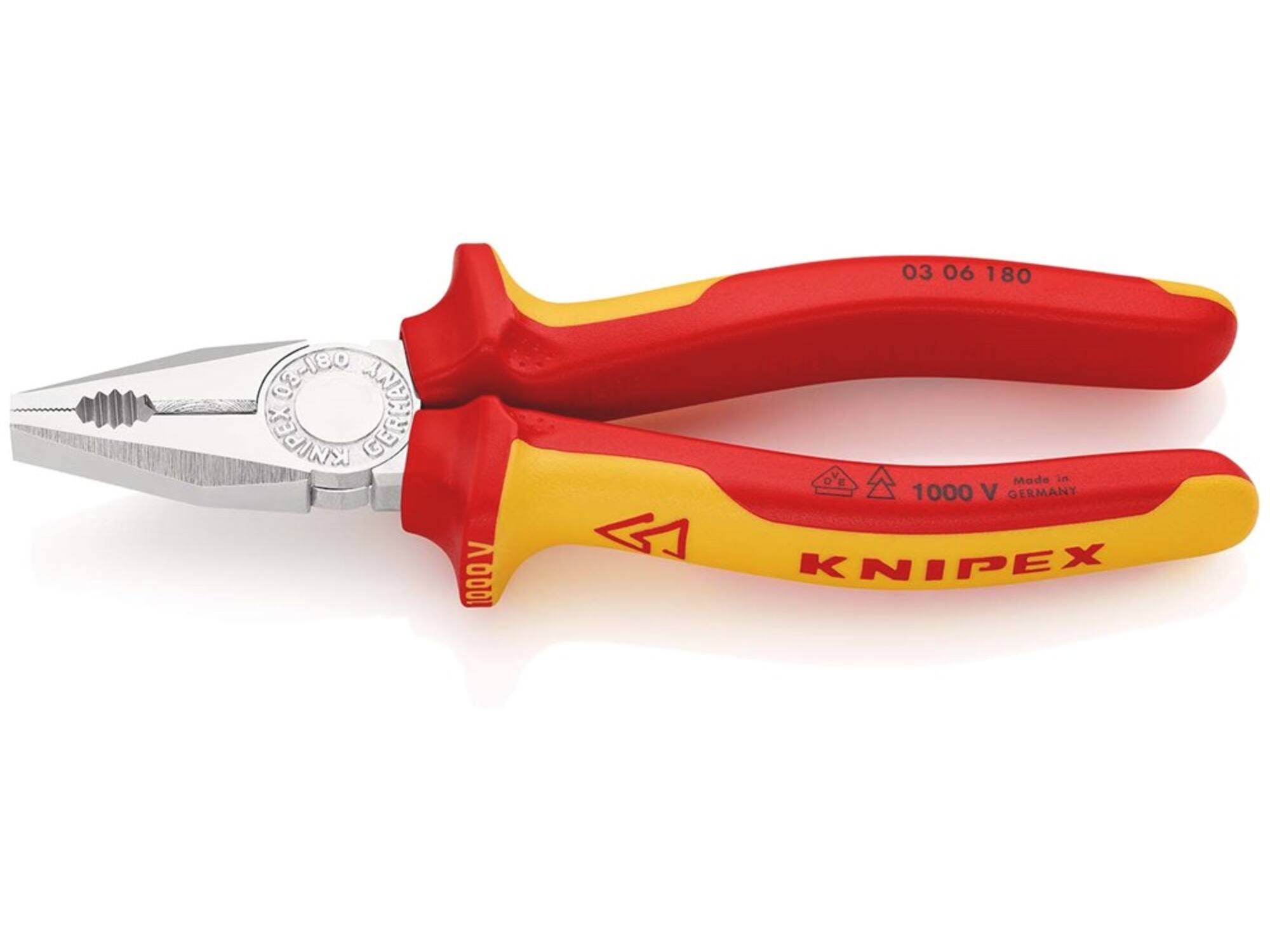 KNIPEX Combinatietang VDE 03 06 180 180 MM
