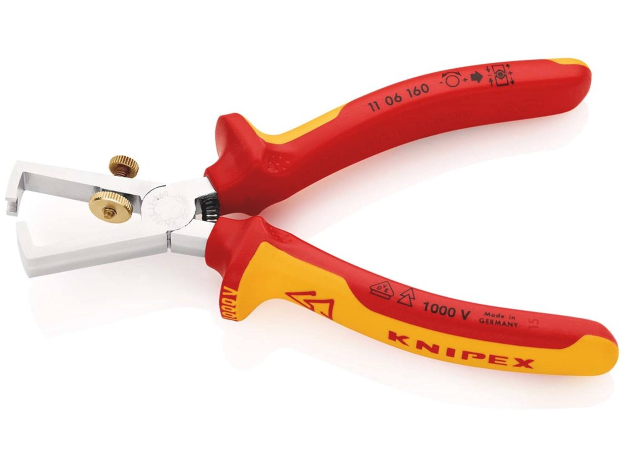 KNIPEX Afstriptang VDE 11 06 160 160 MM