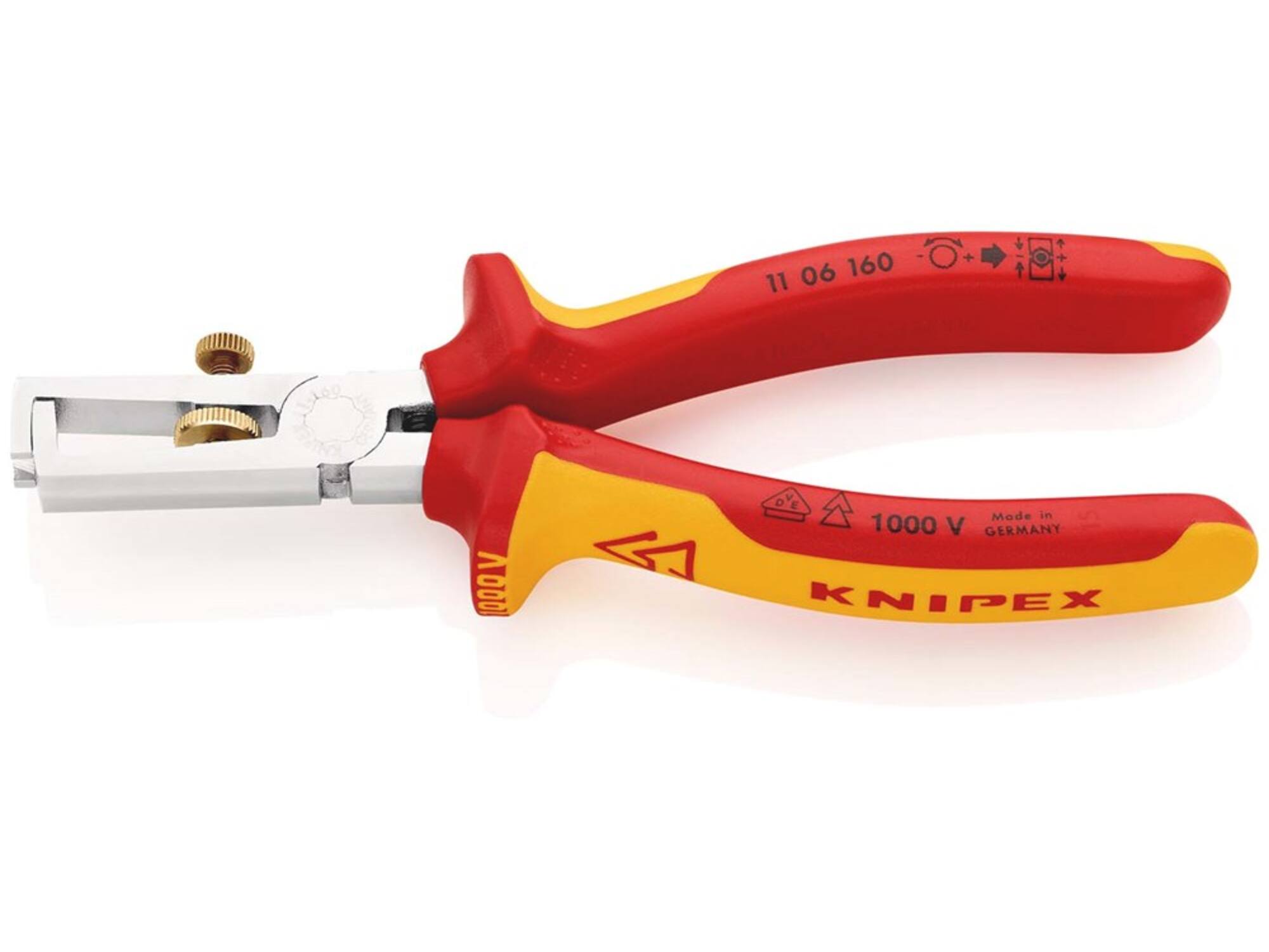 KNIPEX Afstriptang VDE 11 06 160 160 MM
