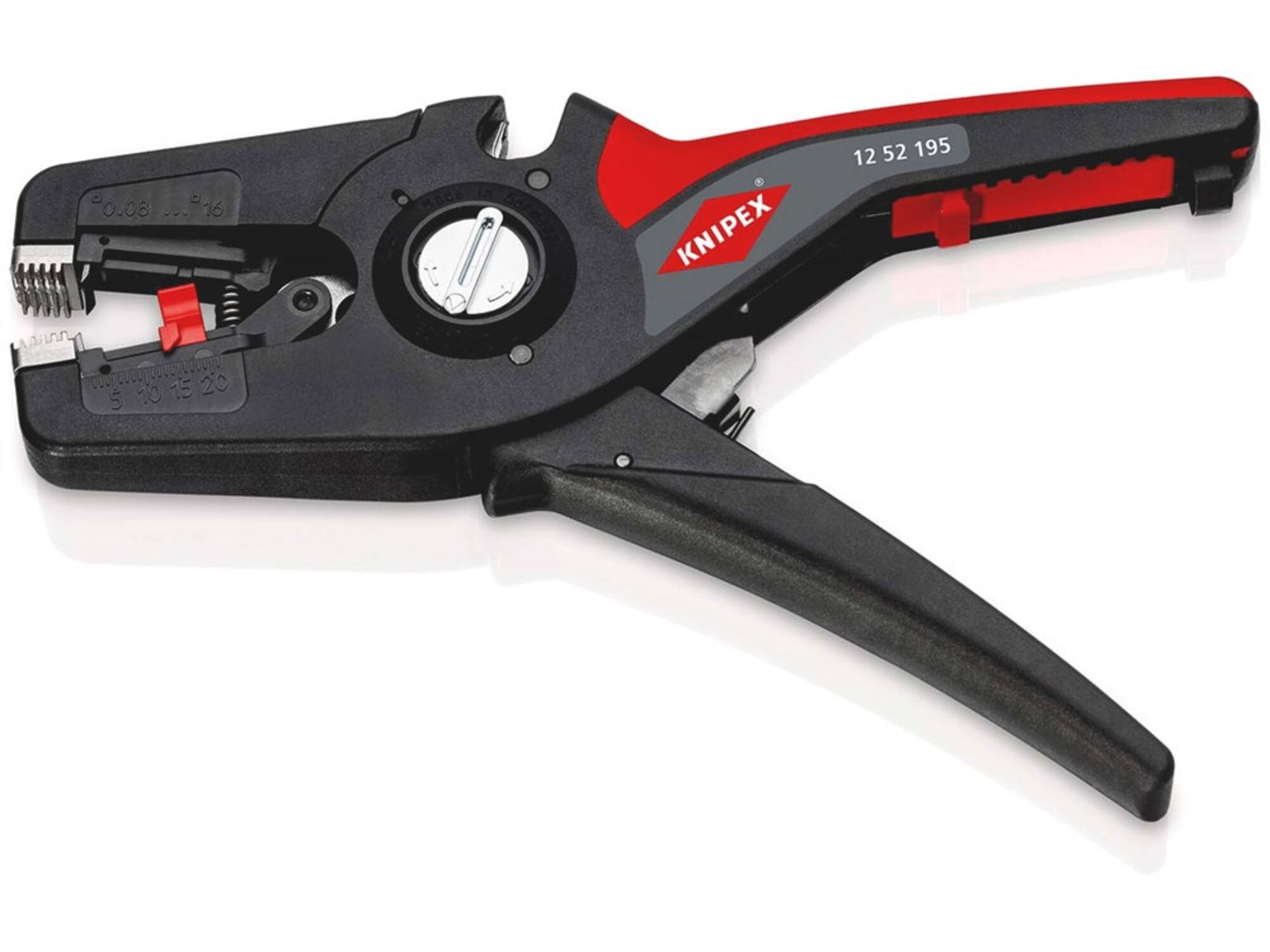 KNIPEX Automatische afstriptang 12 52 195 0,08-16MM