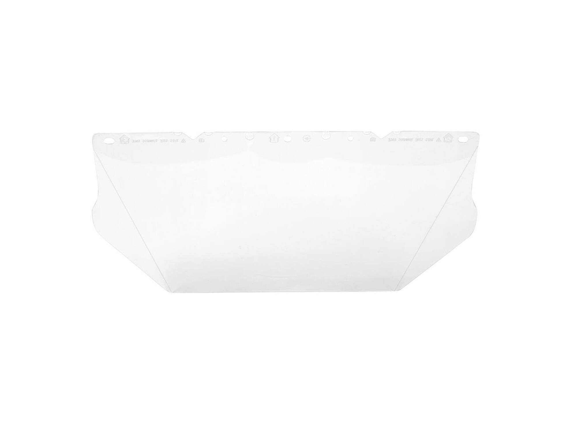 MSA Vizier transparant plat TBV V-GARD 19X43,2