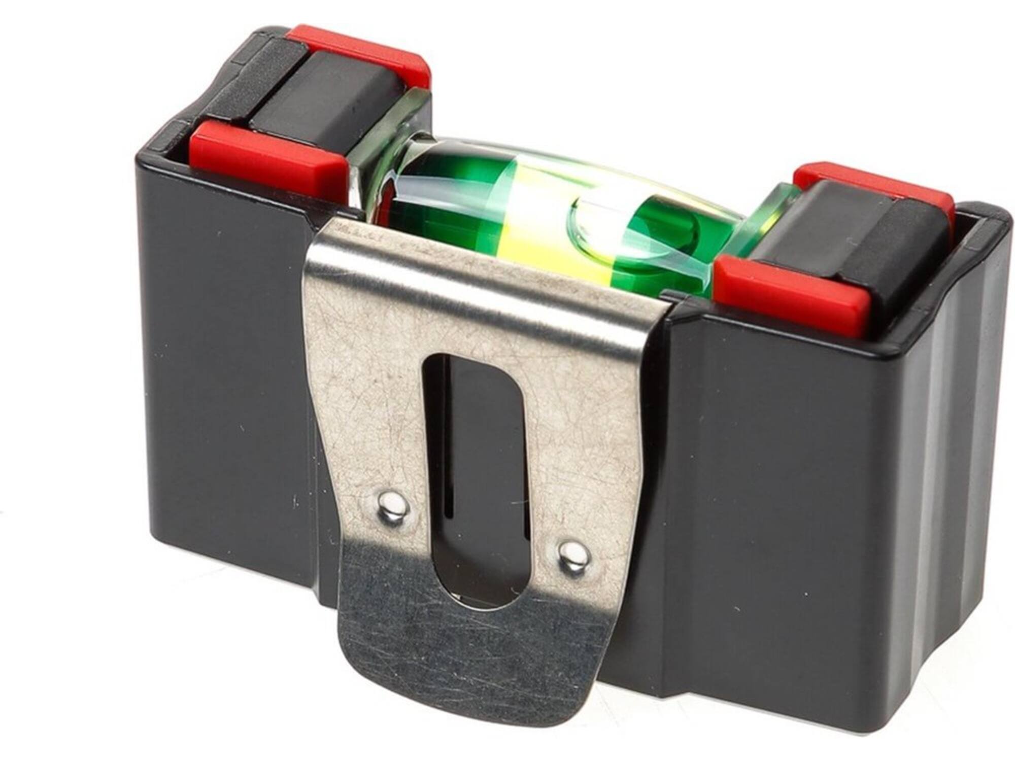 SOLA Waterpas alu rood magnetisch MET CLIP 7,5 CM