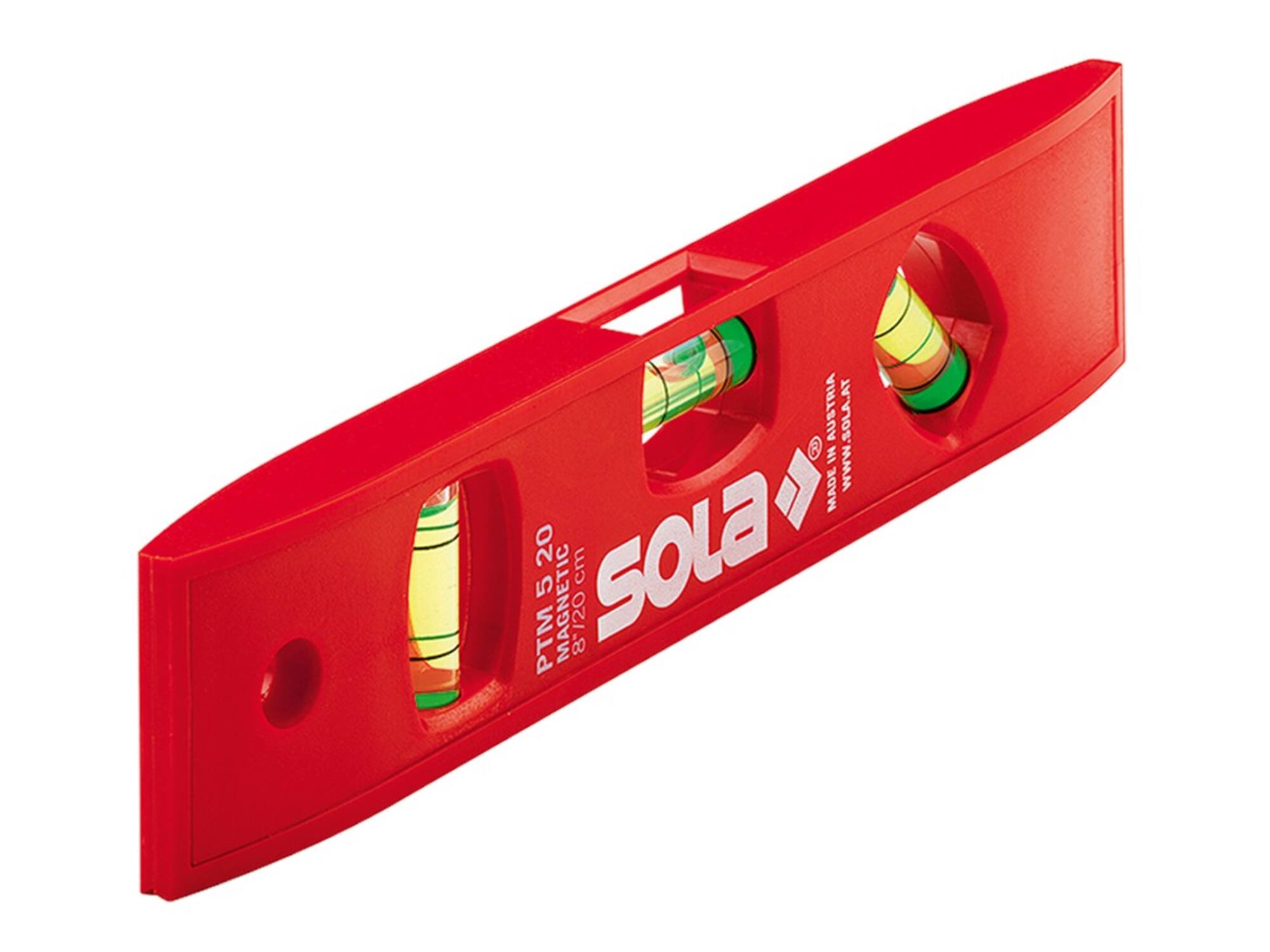 SOLA Waterpas kunststof met magneet PTM 5 20 CM