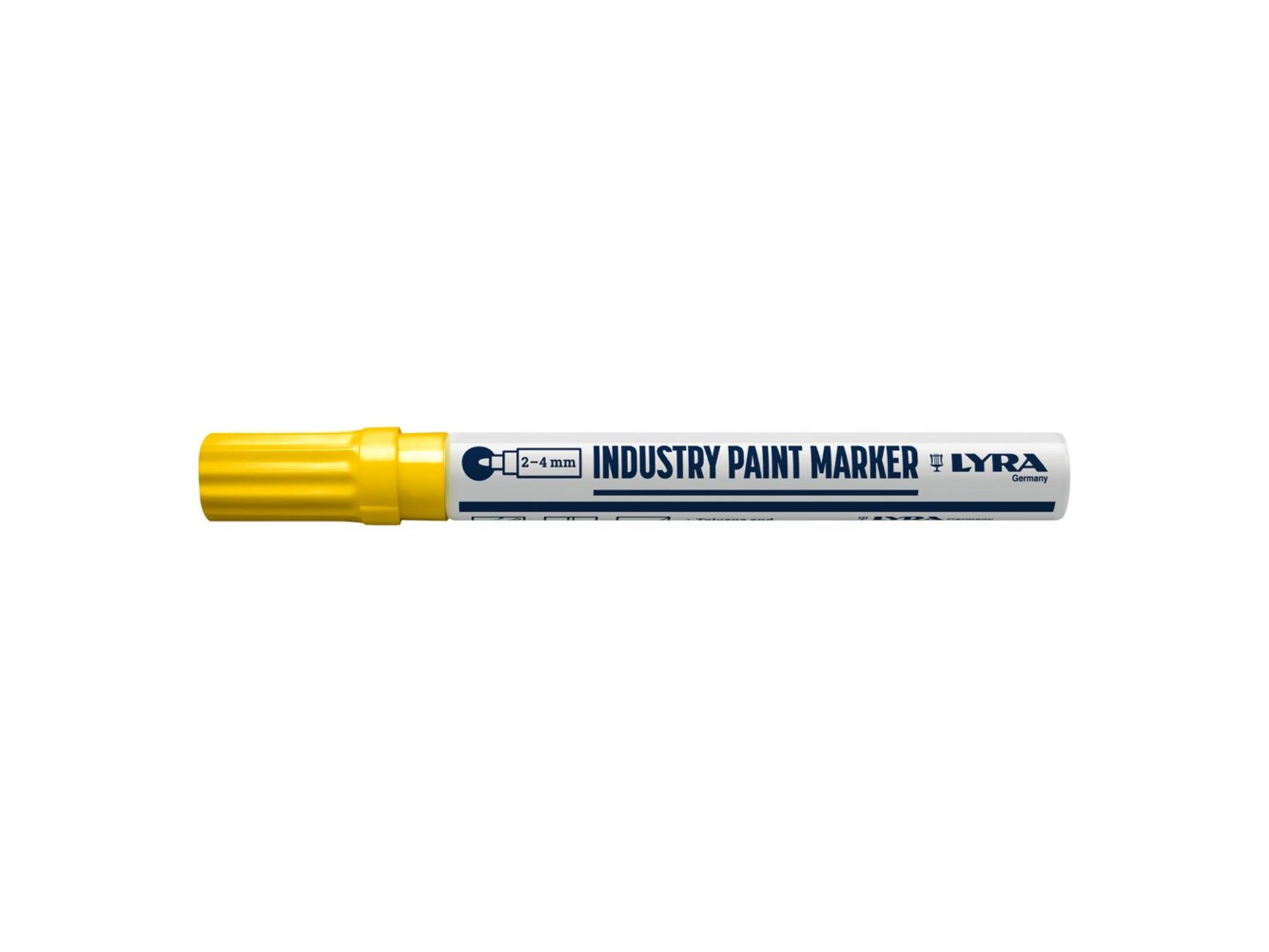LYRA Industriemarker geel MARK+SIGN 2-4 MM