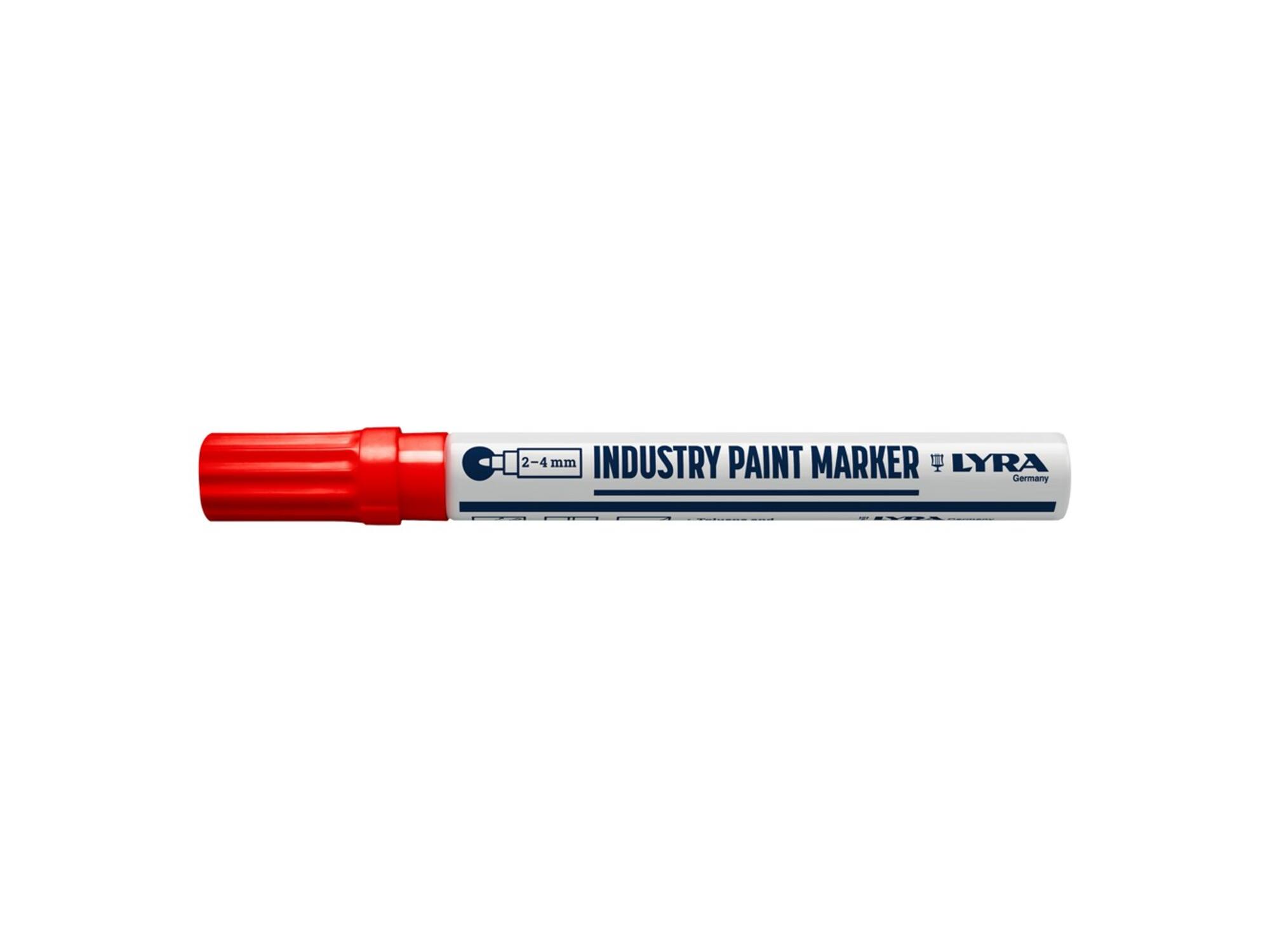 LYRA Industriemarker rood MARK+SIGN 2-4 MM