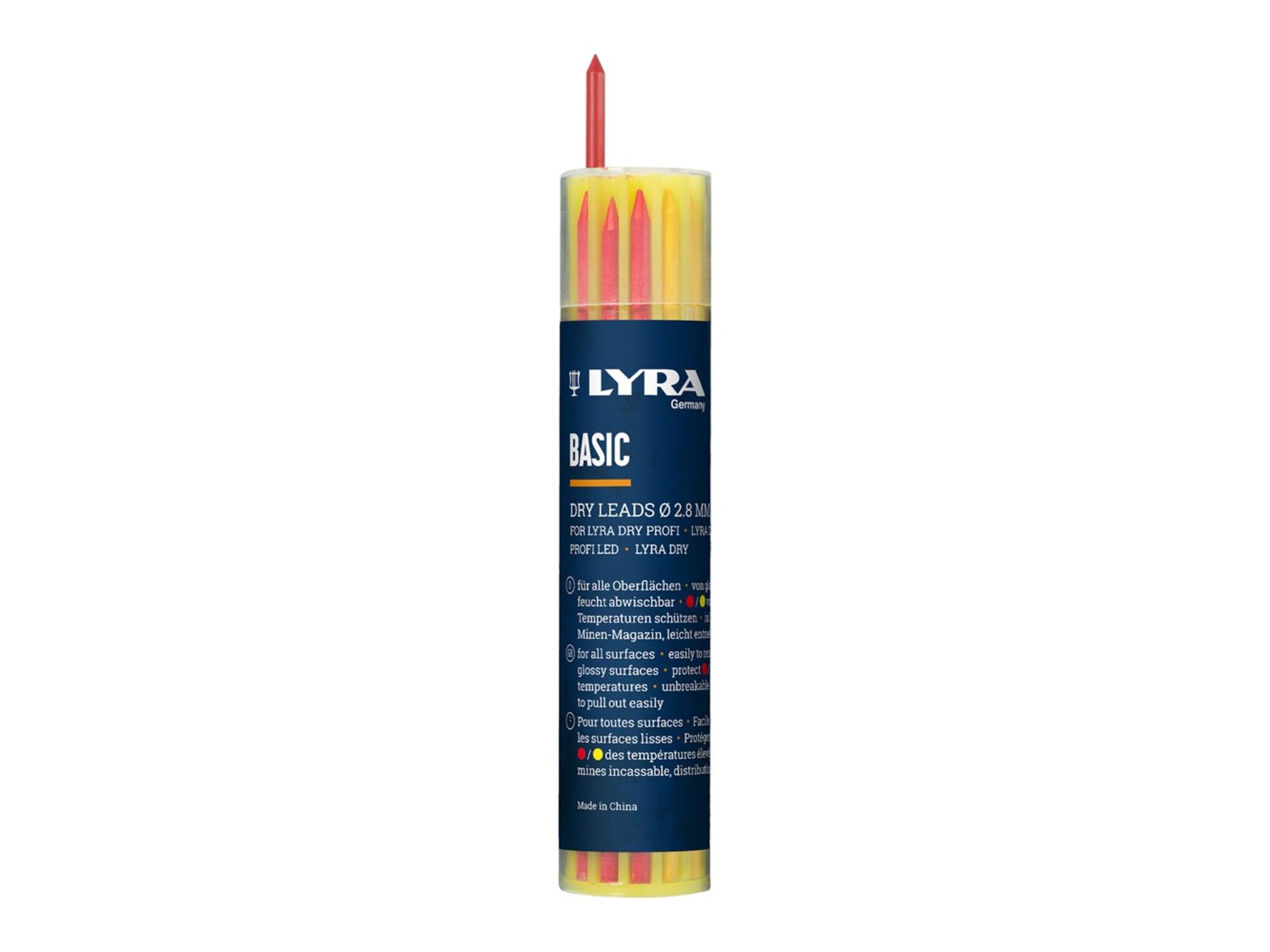 LYRA Navulling tbv markeerpotlood LYRA DRY BASIC 12 STUKS