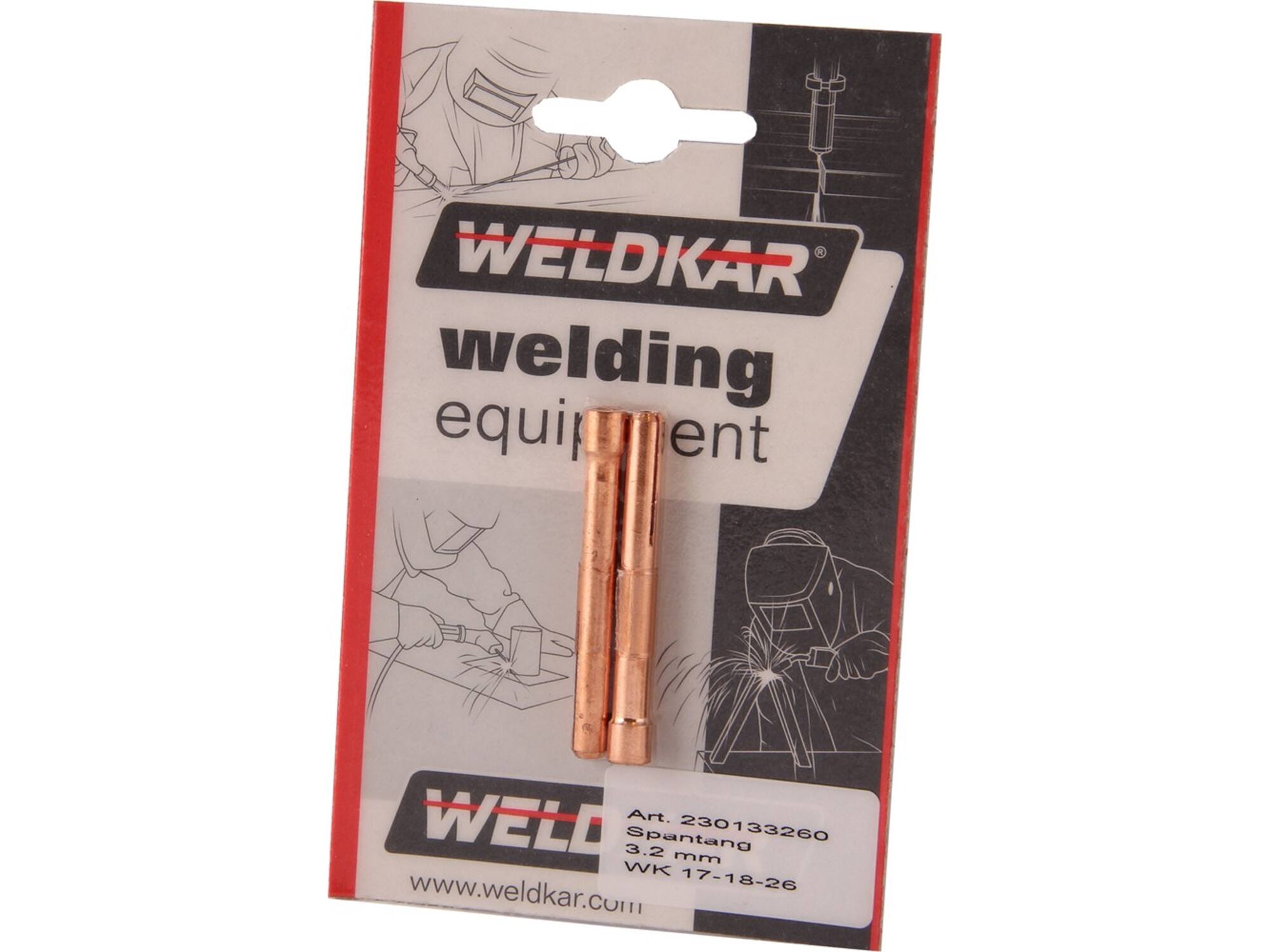 Laskar Spantang 2 stuks 3.2 MM