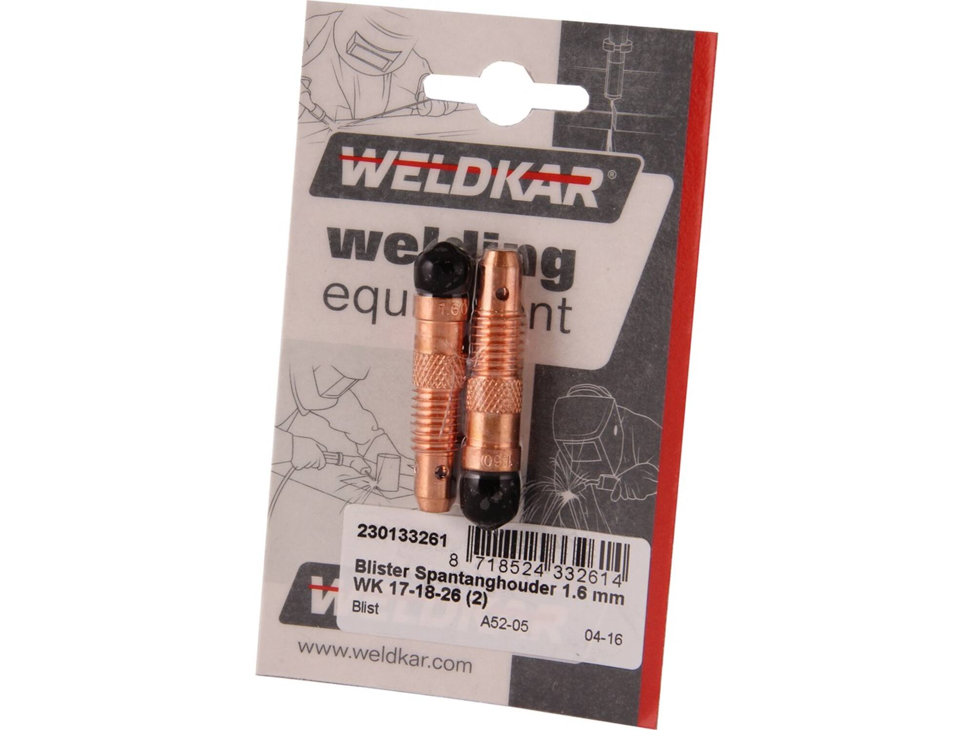 Laskar Spantanghouder 2 stuks 1.6 MM