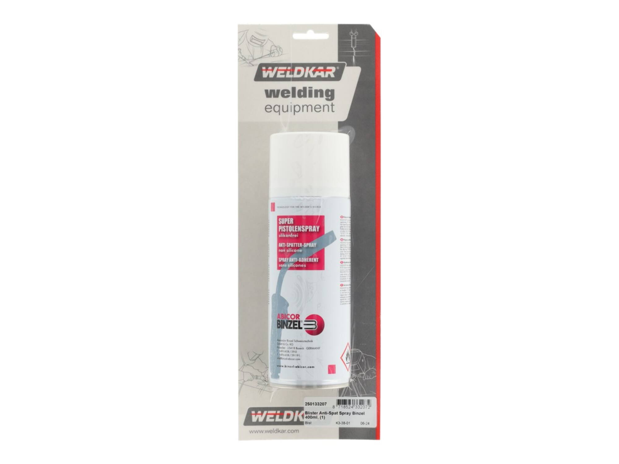 Laskar Anti-Spat Spray Binzel 400 ML