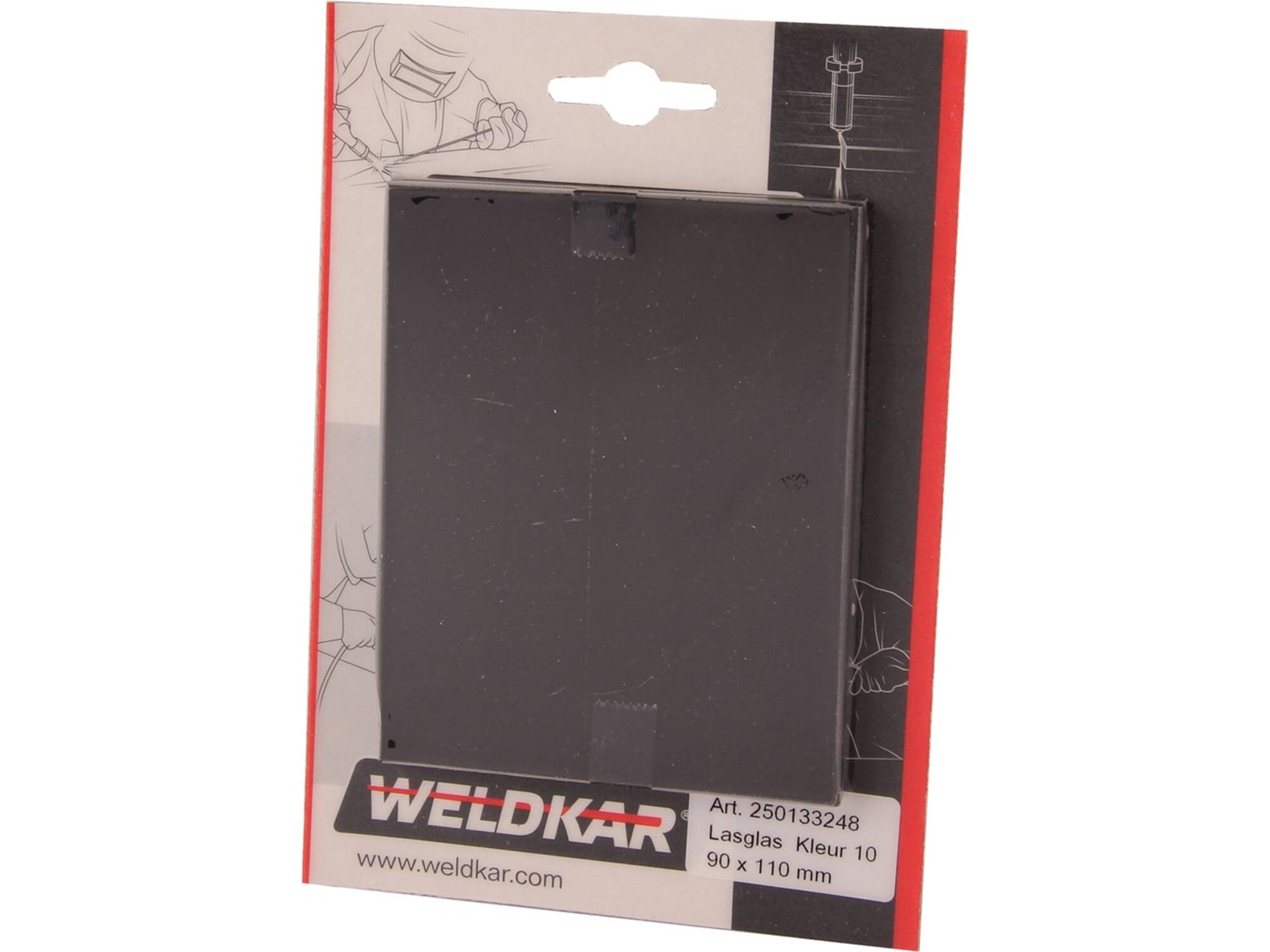 Laskar Spatglas 2 stuks Kleur 90X110 MM