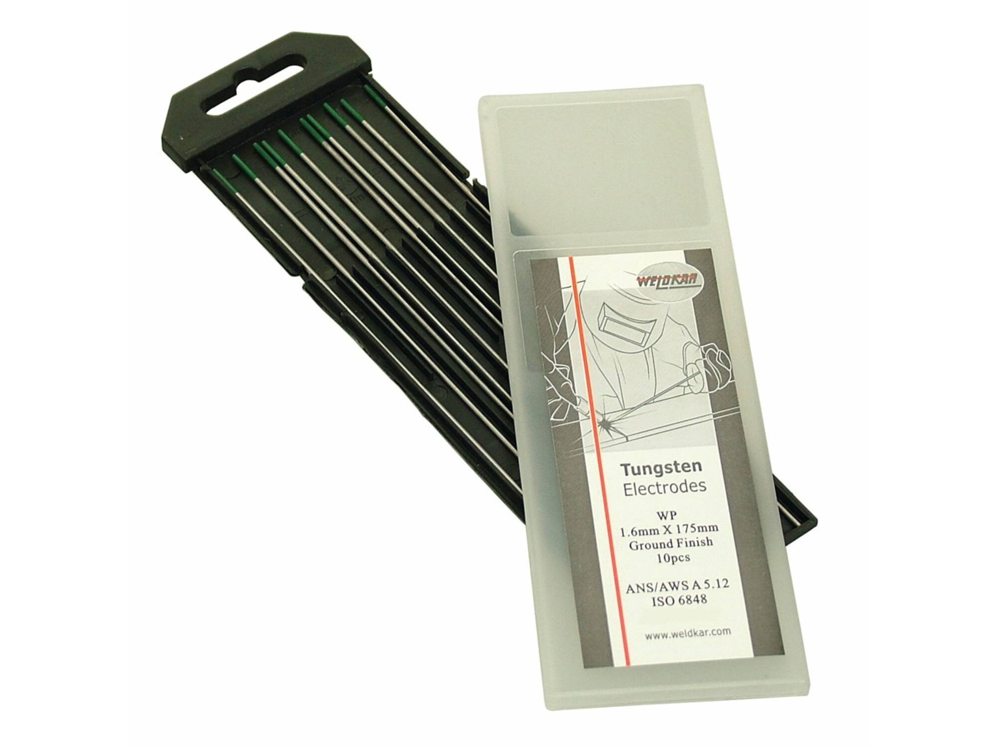 Laskar Wolfram elektrode groen 1.6 MM 10st