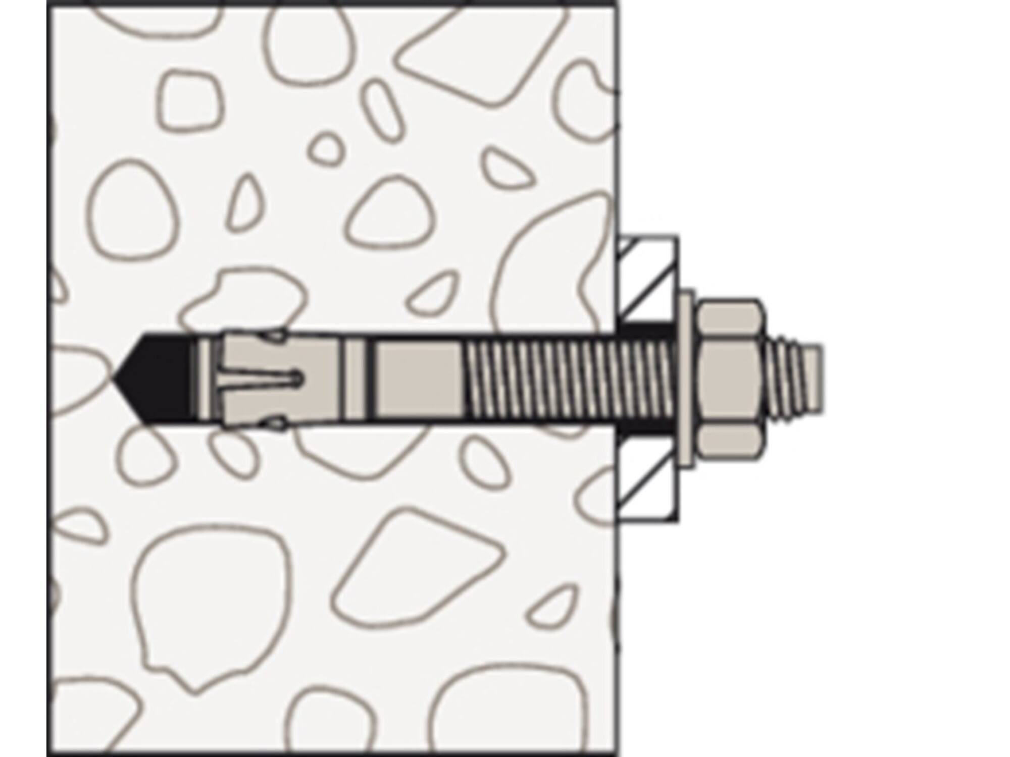 FISCHER Snelbouwanker FBN II 8/5K M8X56