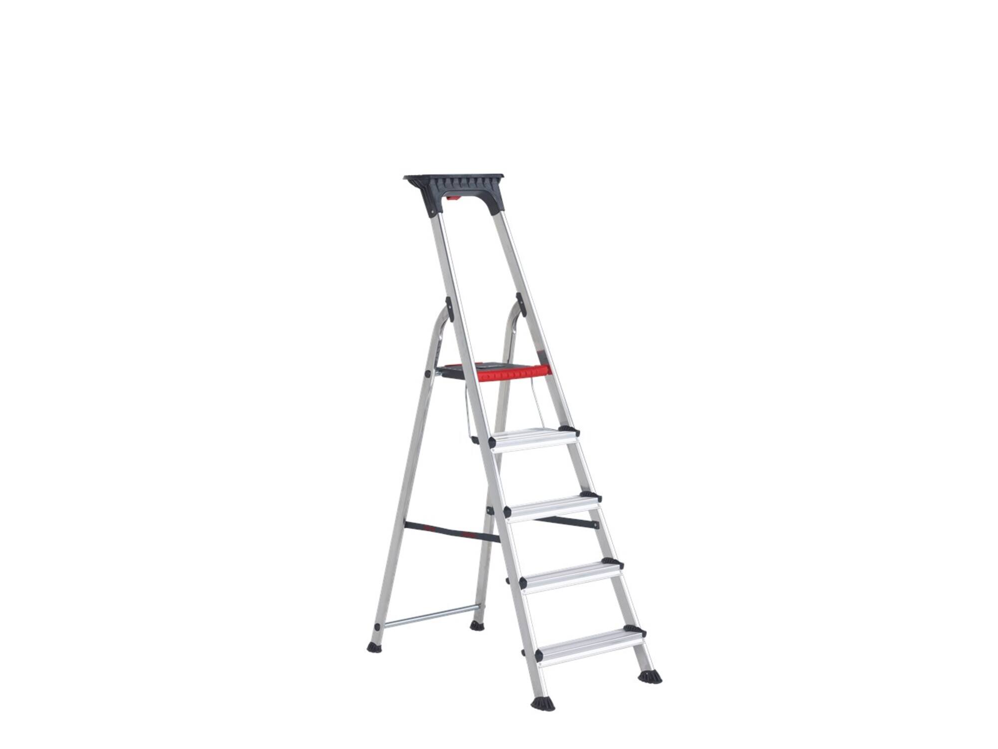 ALTREX Huishoudtrap aluminium Double Decker 1X5