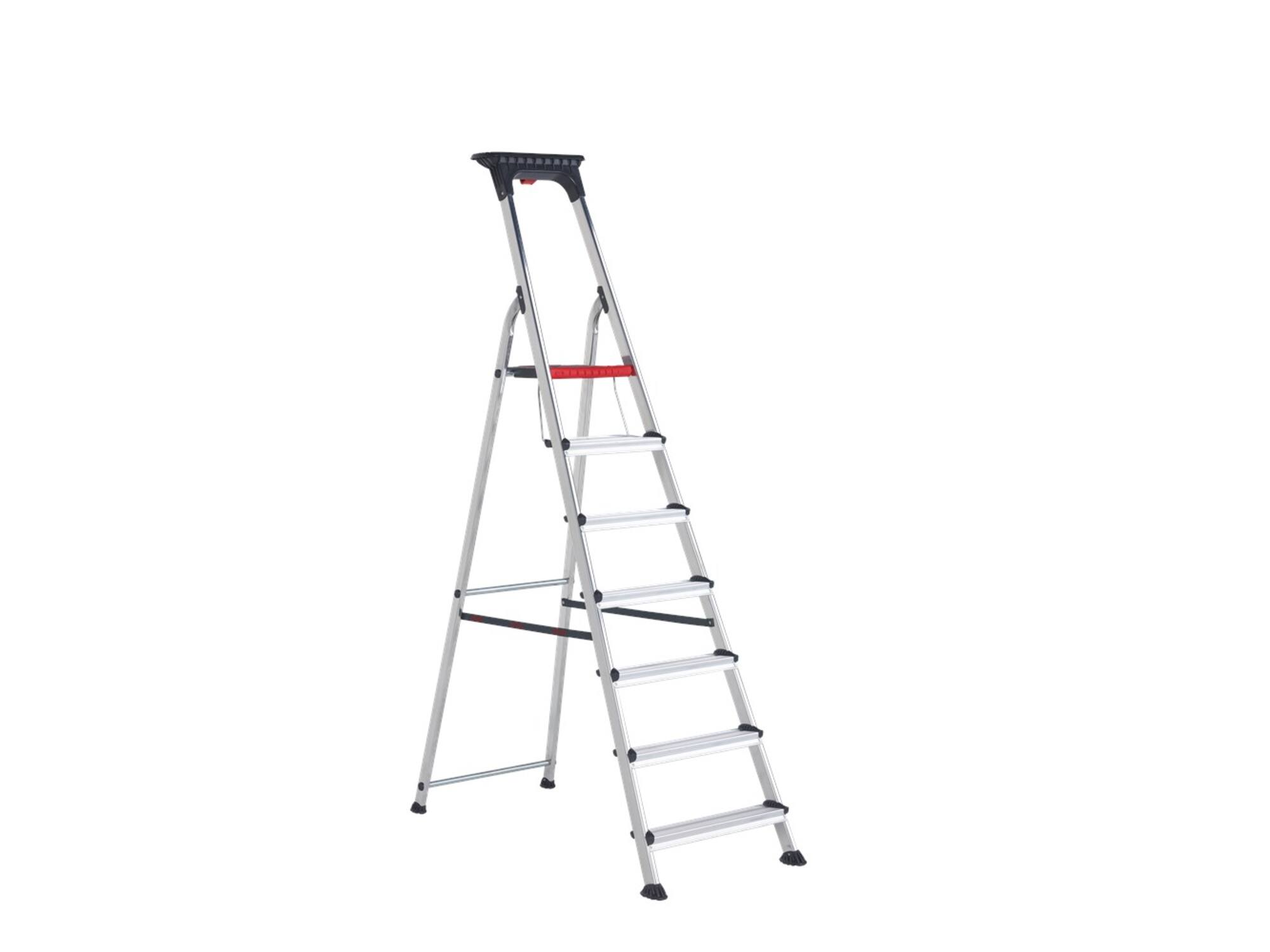 ALTREX Huishoudtrap aluminium Double Decker 1X7