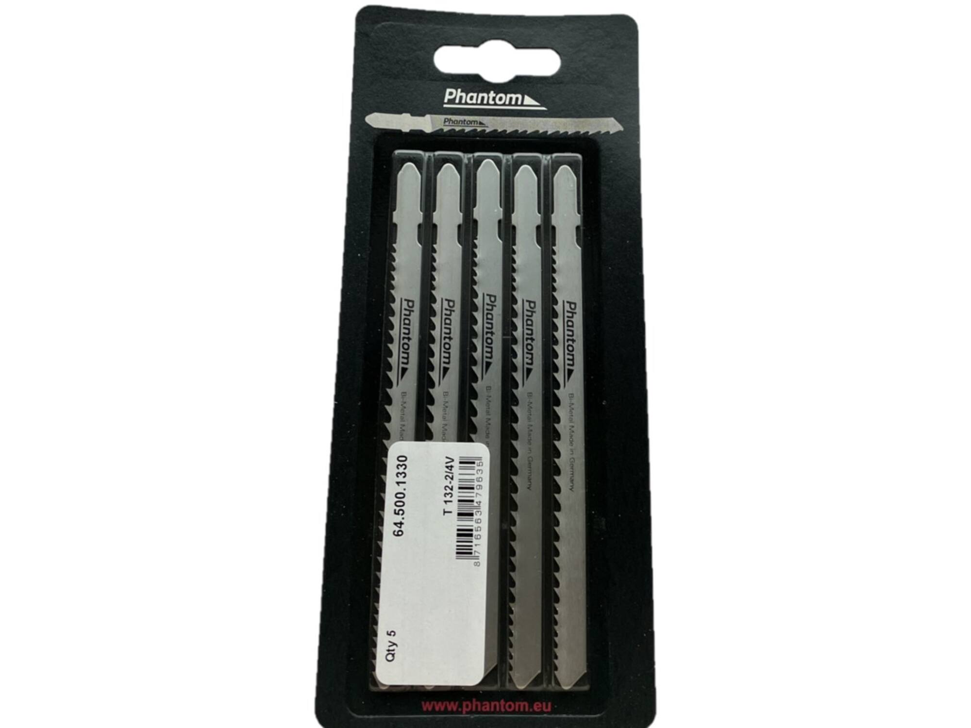 Phantom Decoupeerzaagblad 64.500 / 5 stuks T 132-2/4V