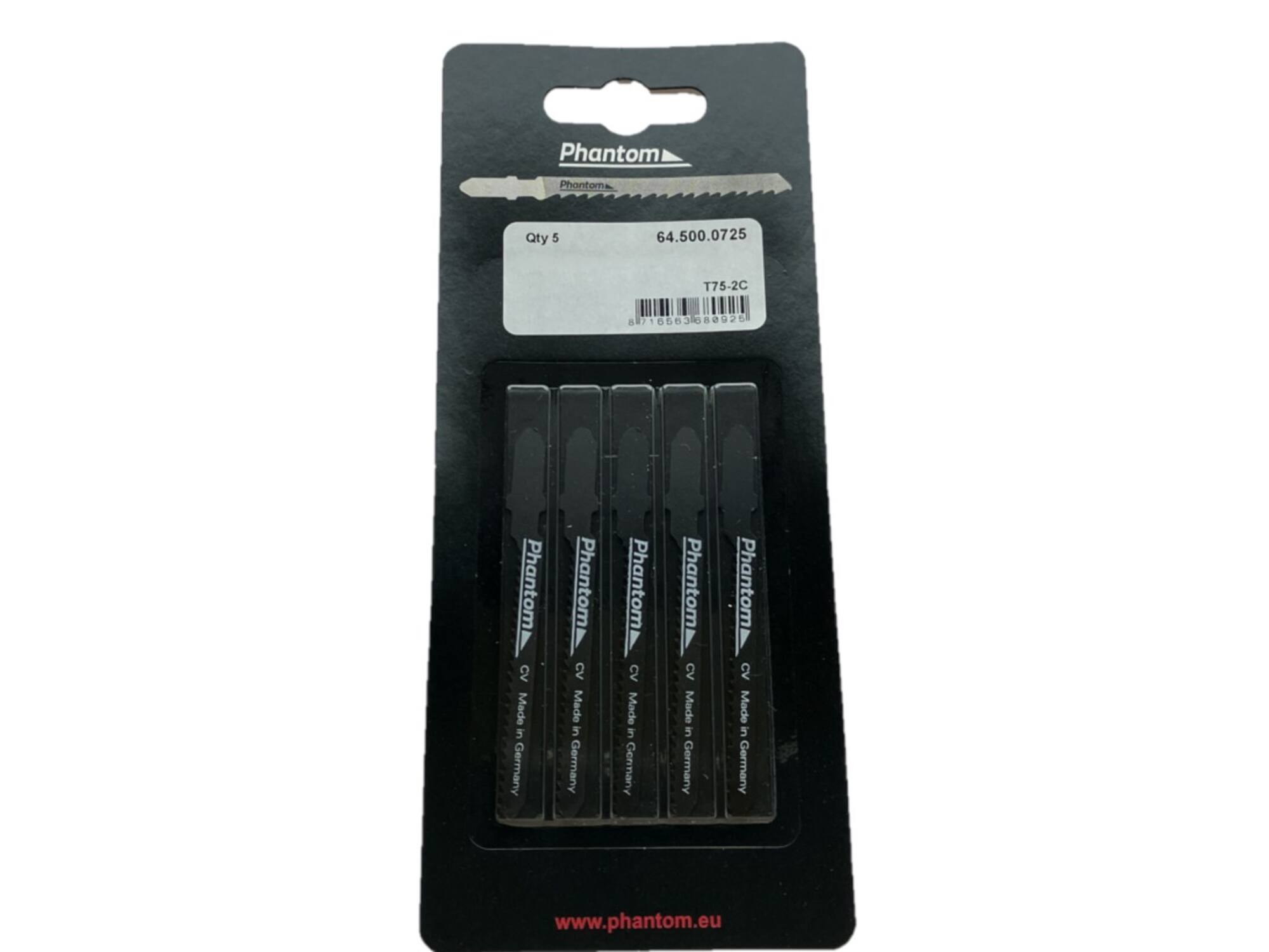 Phantom Decoupeerzaagblad 64.500 / 5 stuks T75-2C