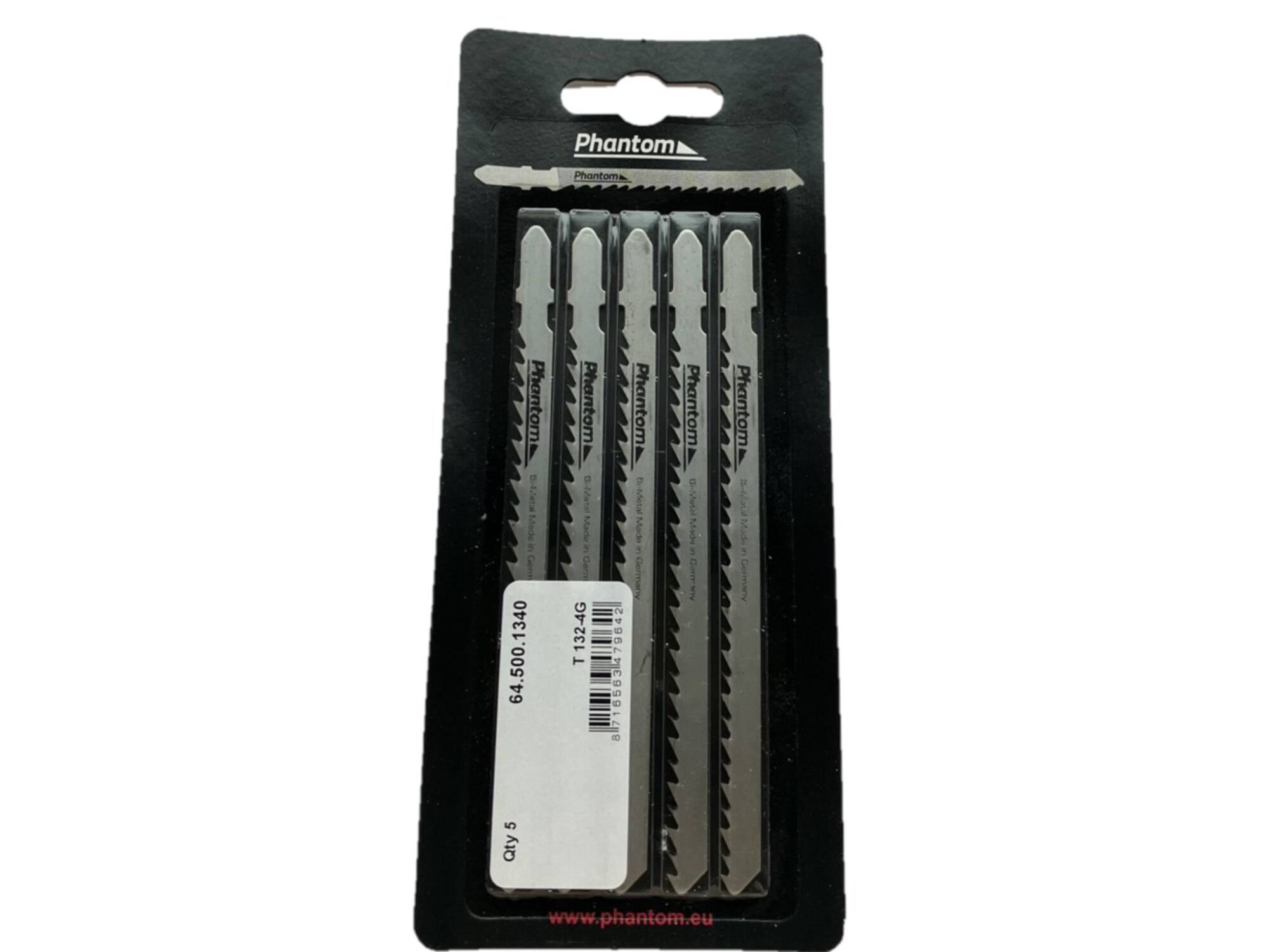 Phantom Decoupeerzaagblad 64.500 / 5 stuks T 132-4G