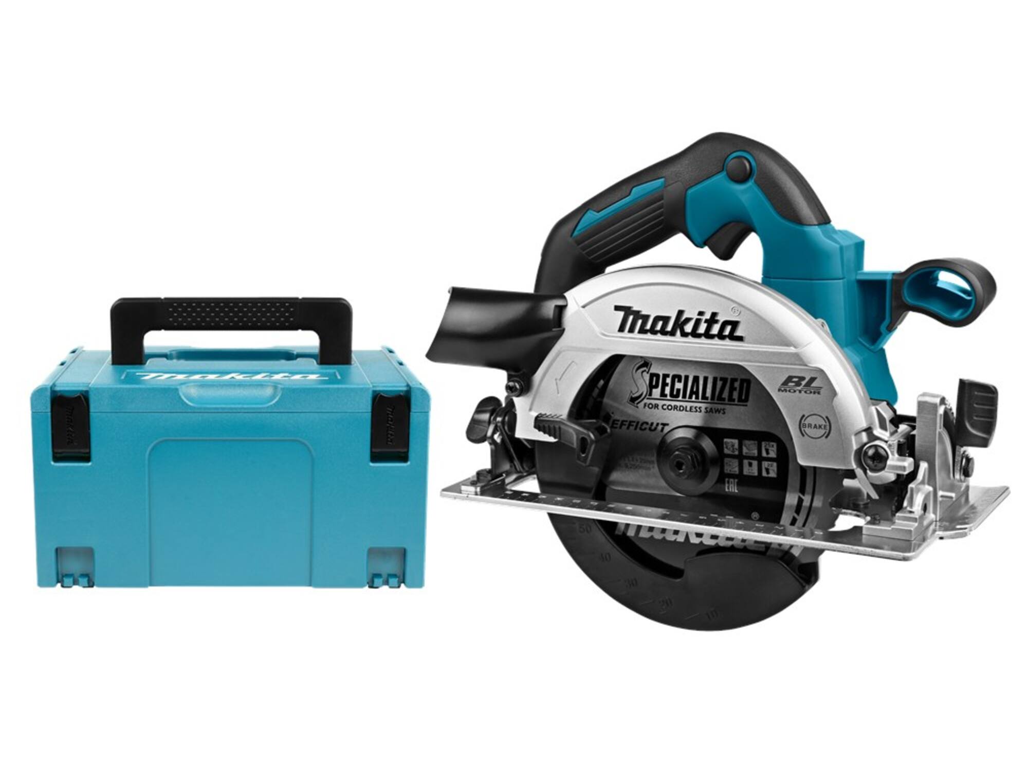 Makita #Cirkelzaagmachine 165MM body in Mbox DHS660ZJ 18V