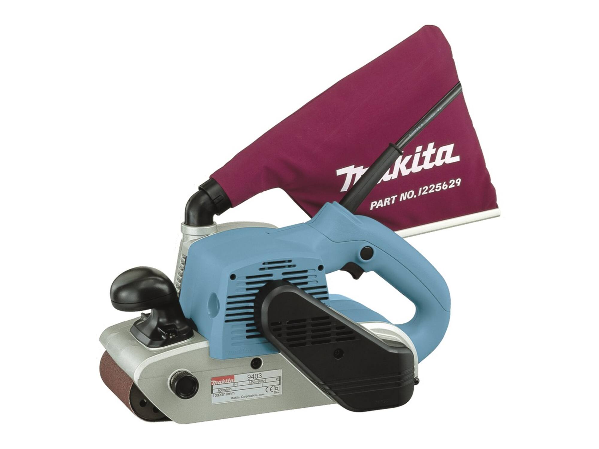 MAKITA Bandschuurmachine 100X610MM in doos 9403 230V/1200W