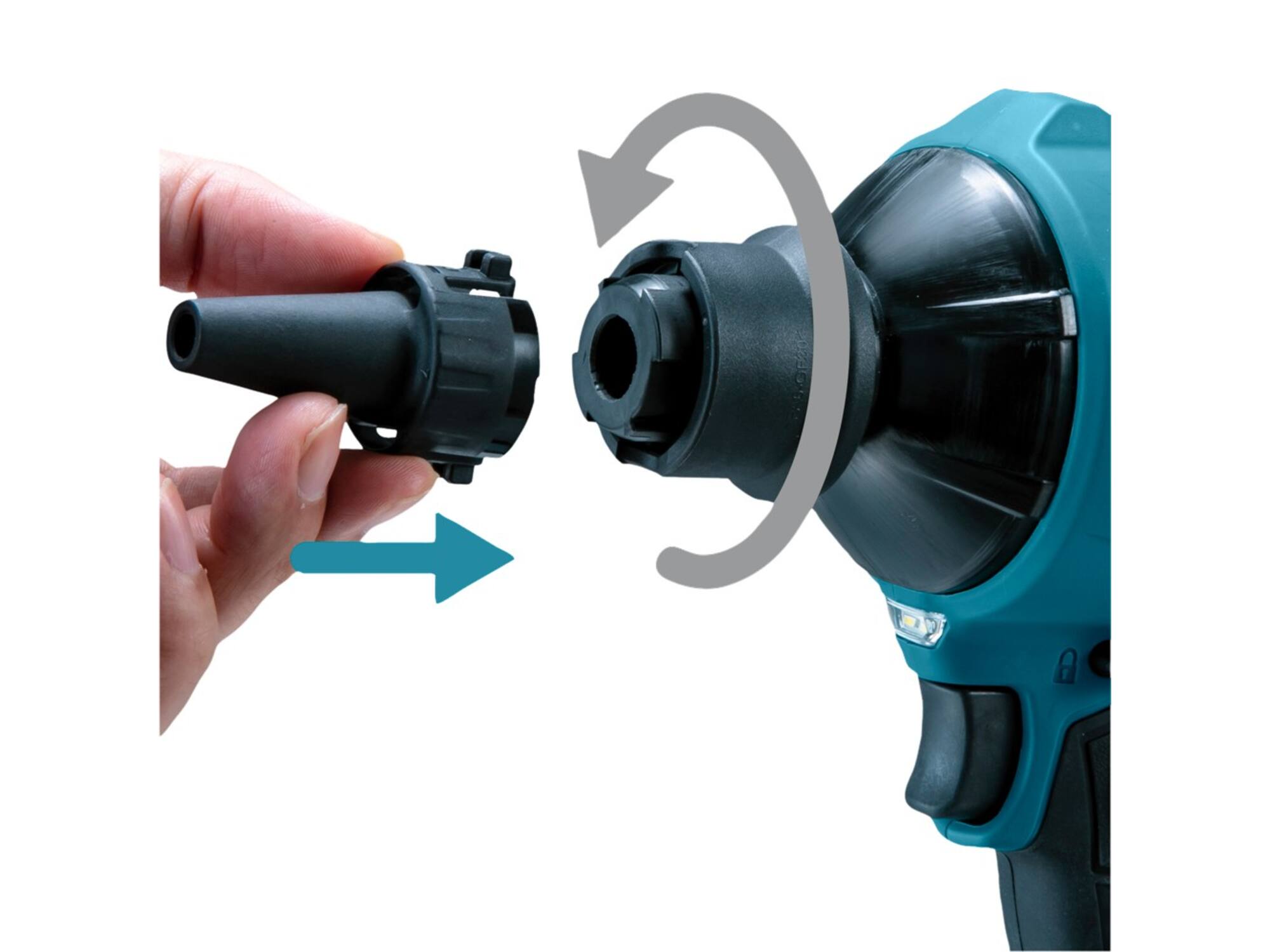 Makita Blaas en zuigmachine accu in doos AS0001GZ 40V